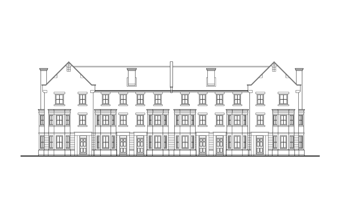house type 1800 G and 1398, front elevation