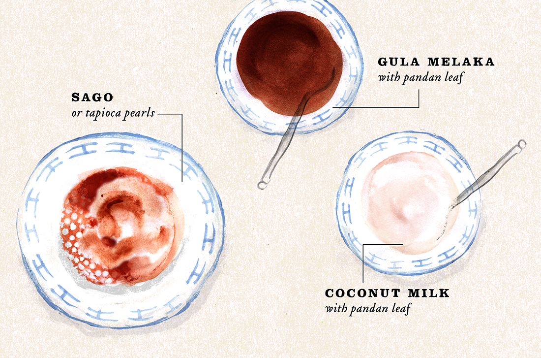MintysTable Sago Gula Melaka