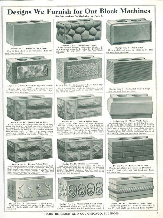 Sears,  Roebuck and Co. Concrete Machinery Catalog. 1915