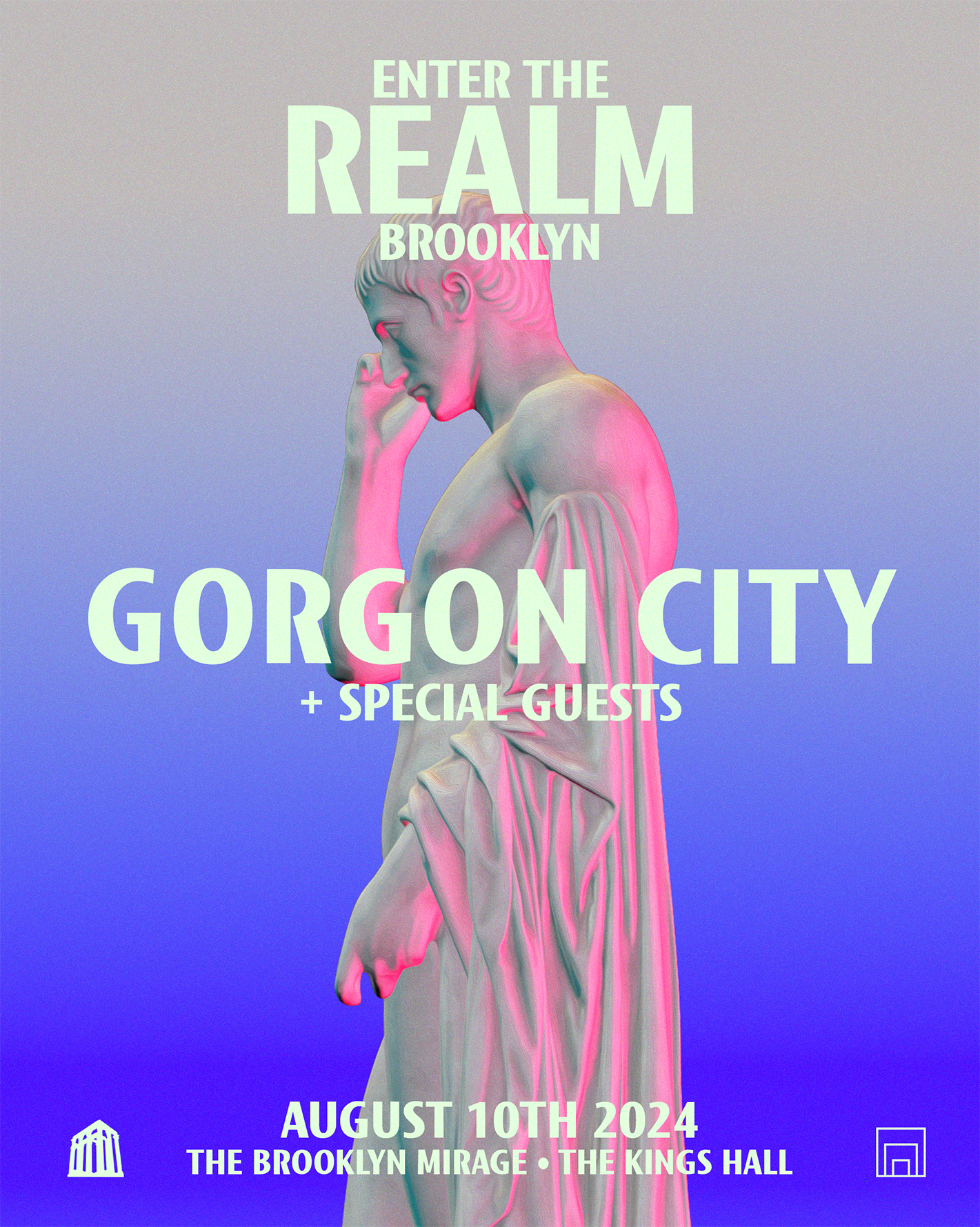 Gorgon City Presents 'Enter The REALM' Artwork by Mackleworth Studio