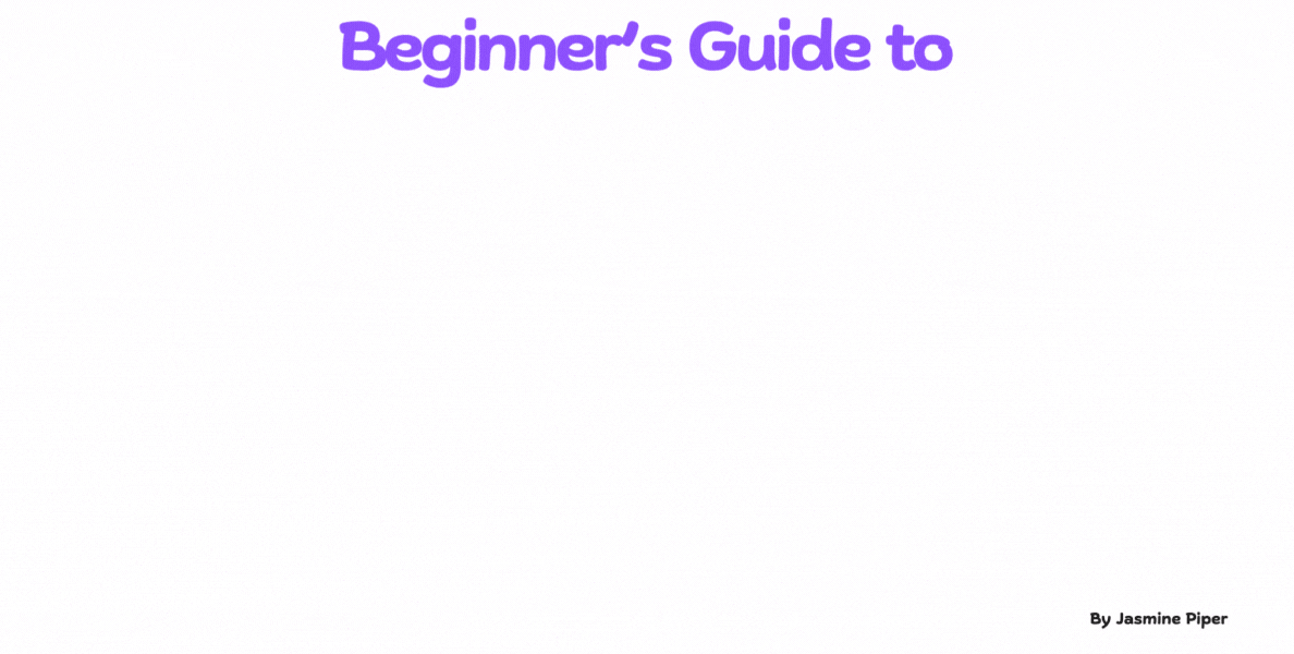 Beginner's Guide to Beading by Jasmine Piper