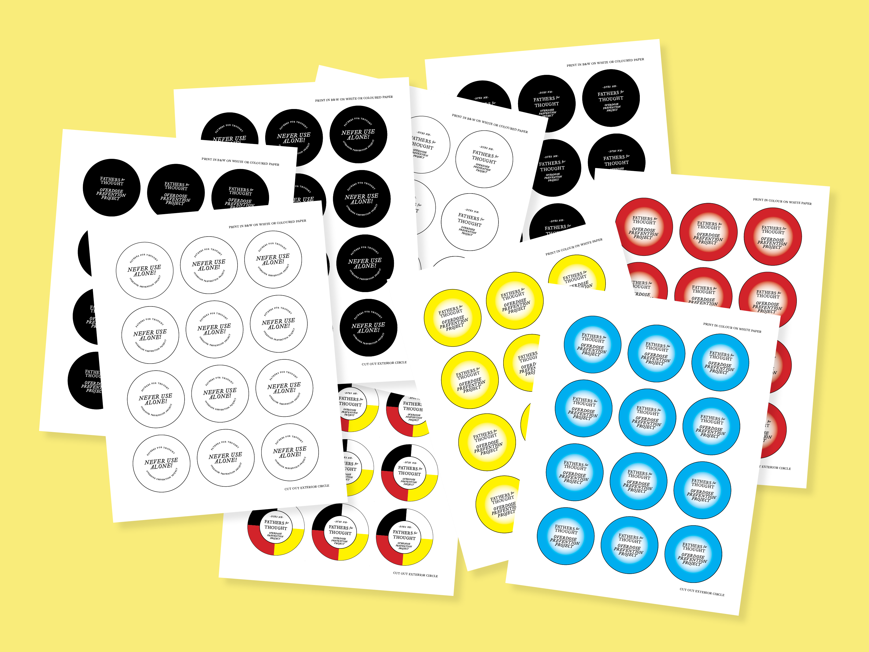 button design print outs