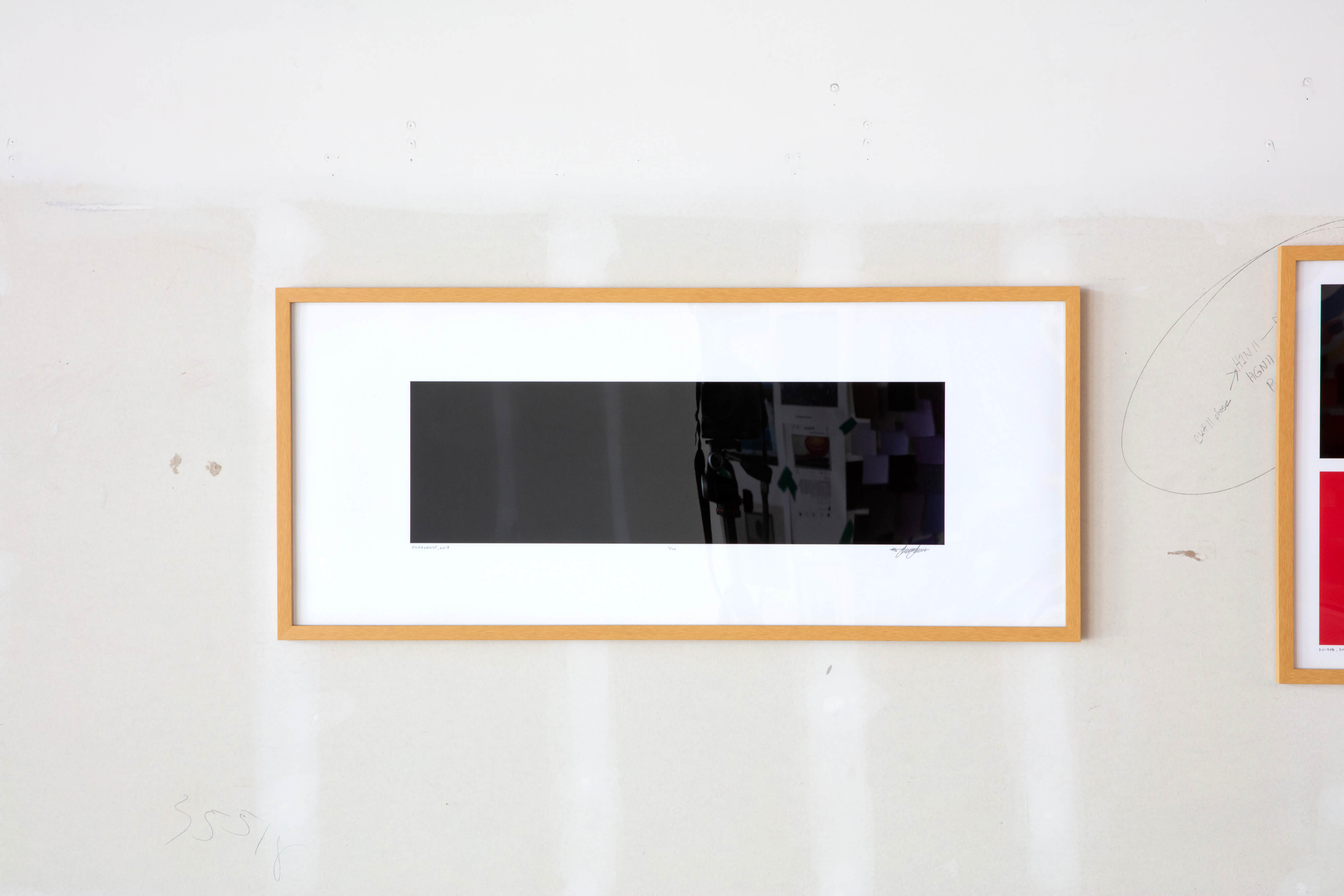 Emergence, 2019, Archival pigment print on Hahnem&uuml;hle rag paper, 17 x 40 in 