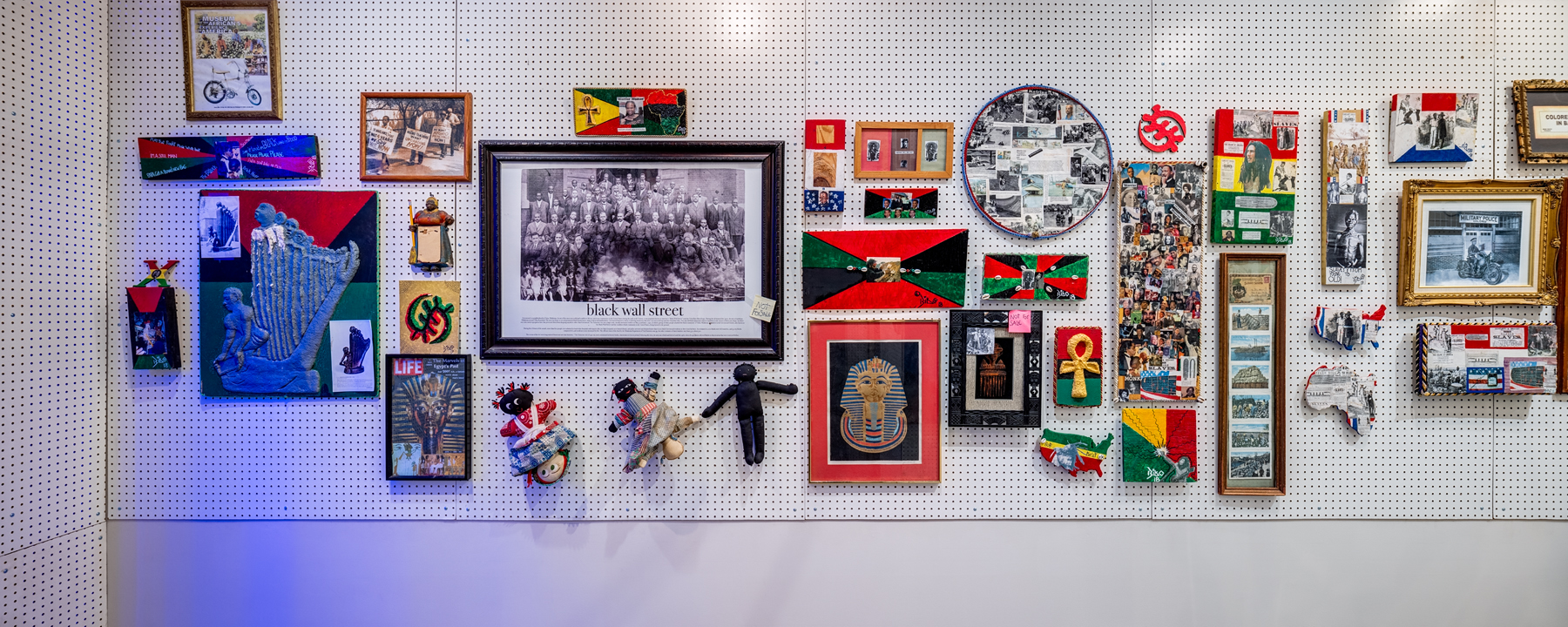 "The Museum of the African's Experience in America," installation view of "Storefront."
