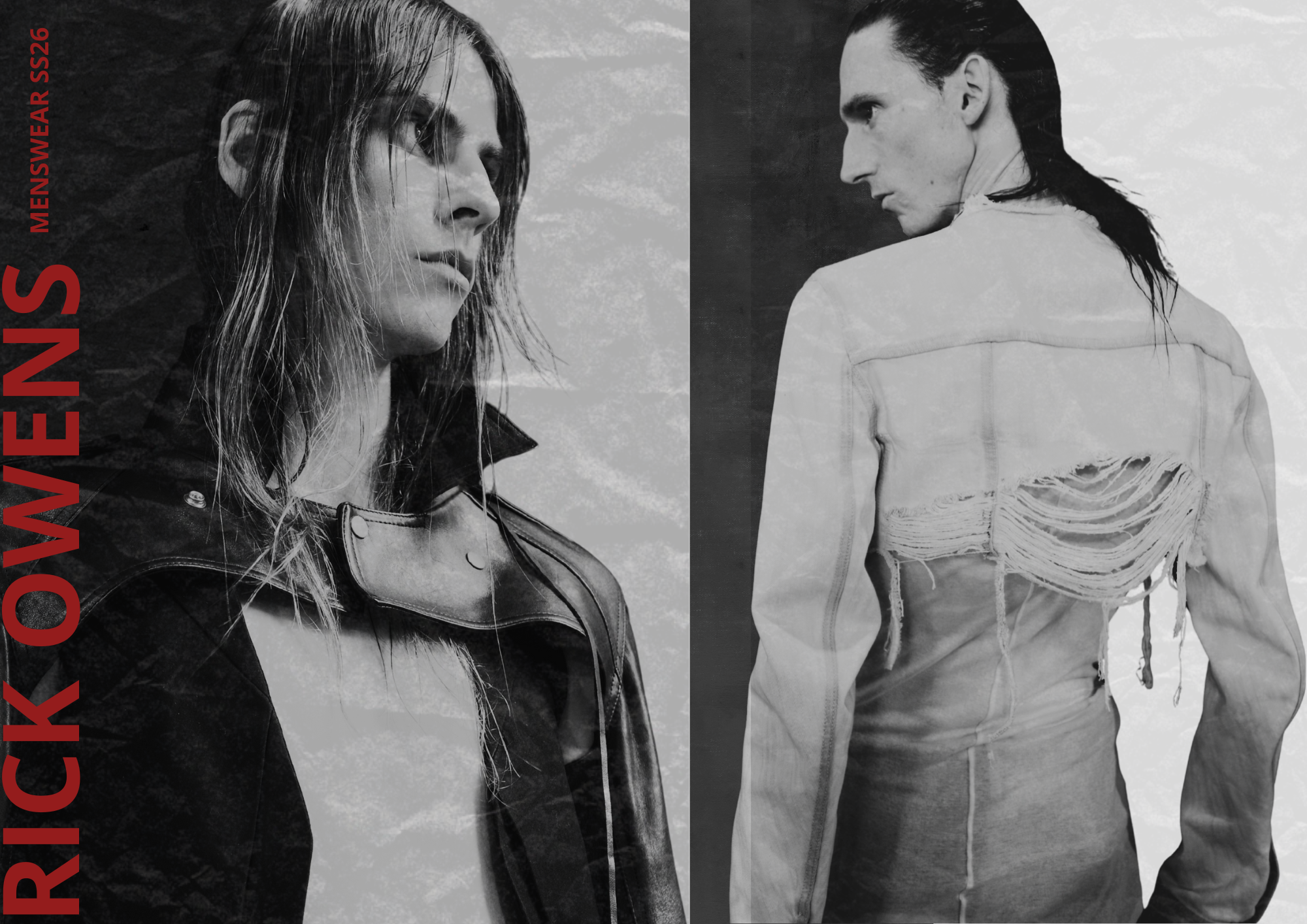 RICK OWENS SS26 Menswear  EDITORIAL