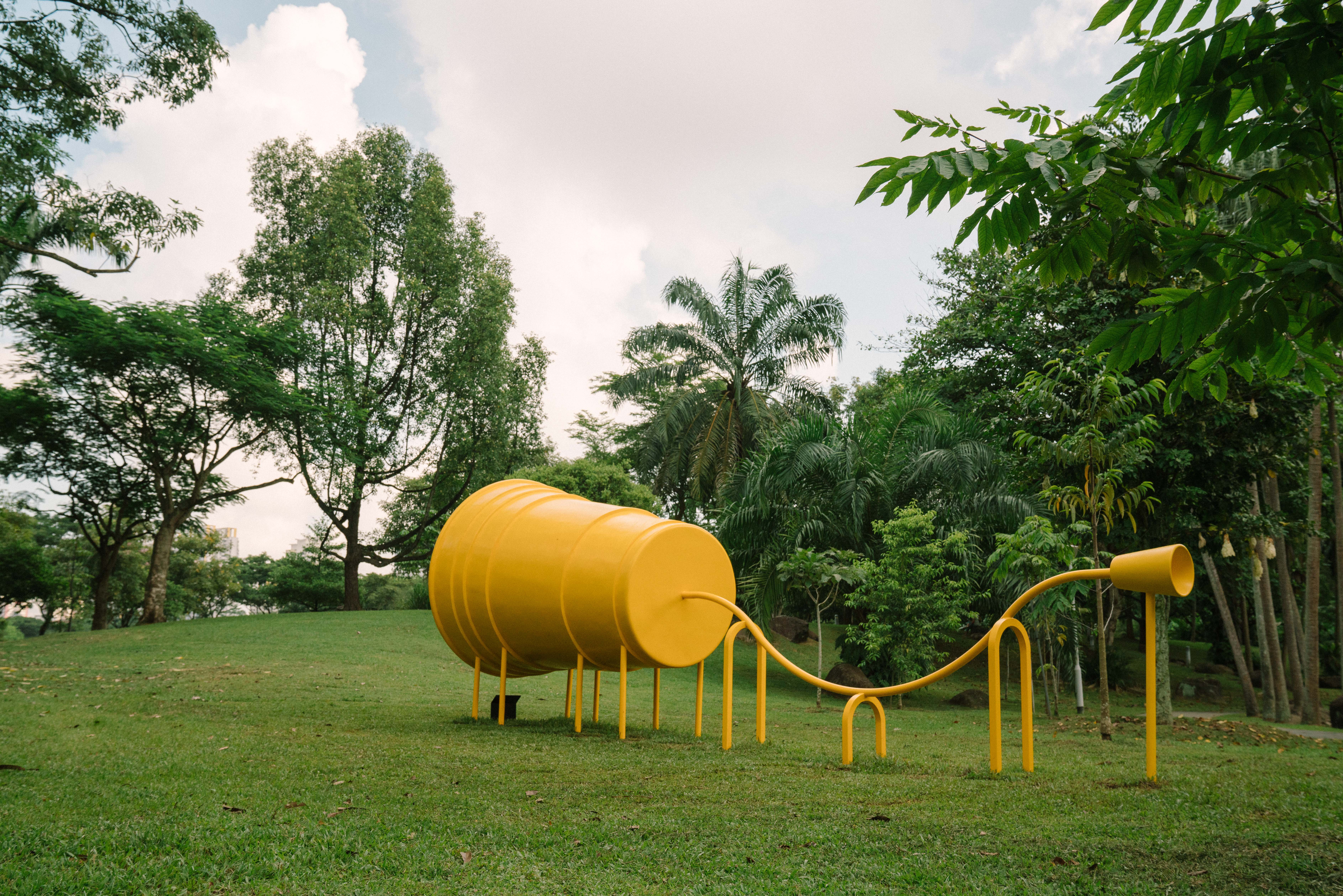 "Can You Hear Me?" by artists Quek Jia Qi & Aaron Lim, 2022, for the Public Art Trust & National Arts Council (SG)