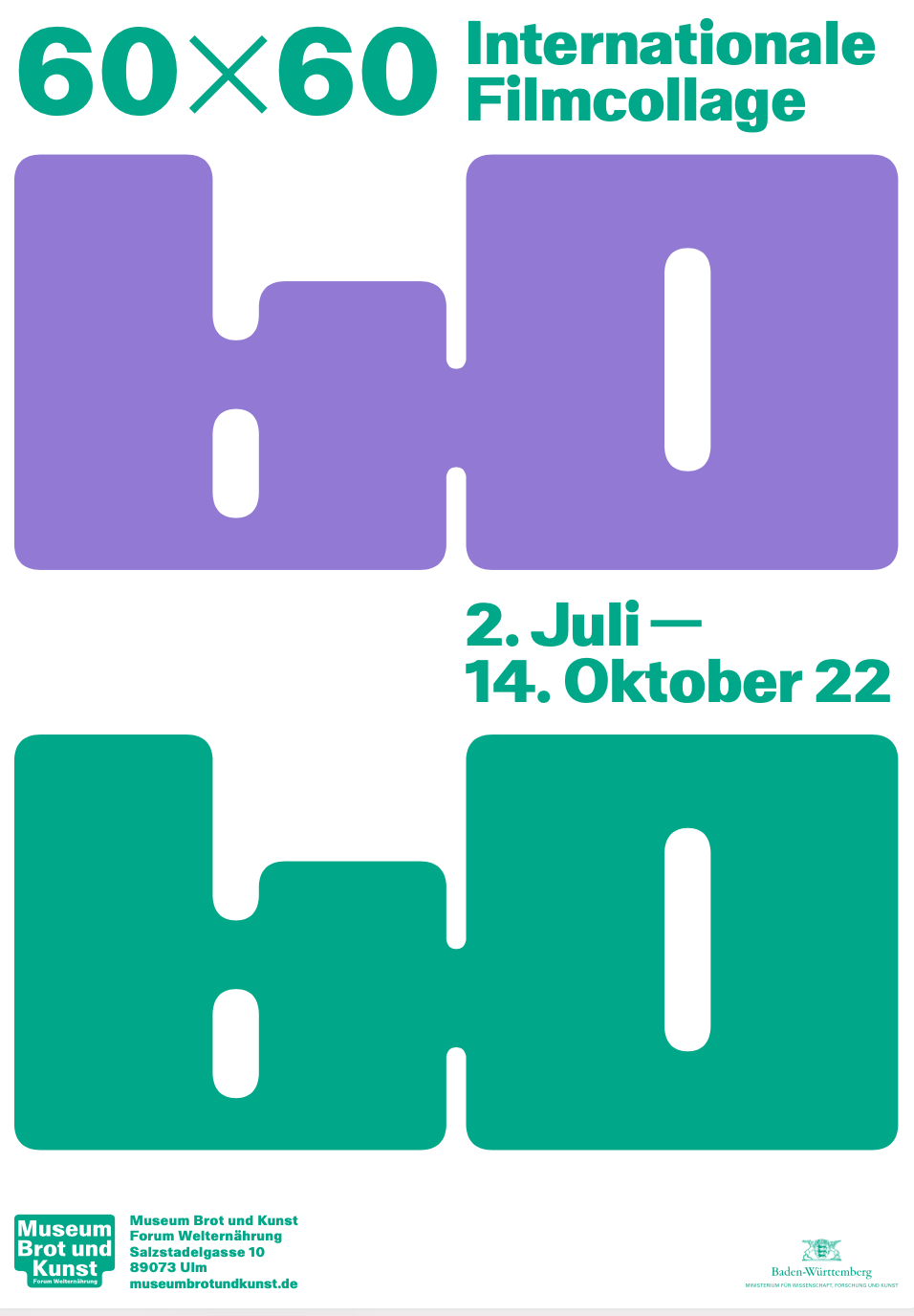 60 x 60 - Food=Politics + Pleasure / Museum Brot und Kunst