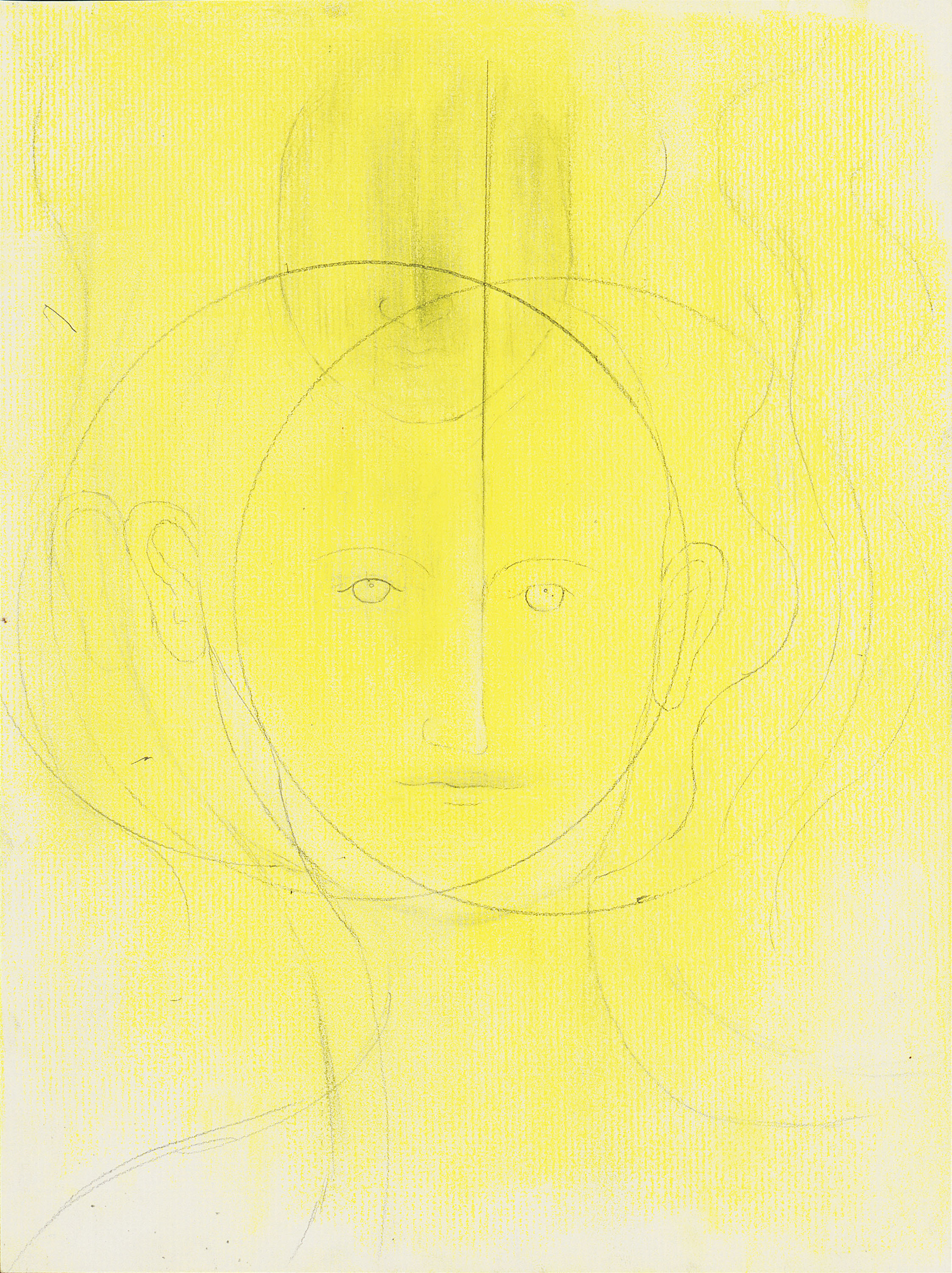 Radiation III, 2016, pastel and pencil on paper, 30.4x22.7