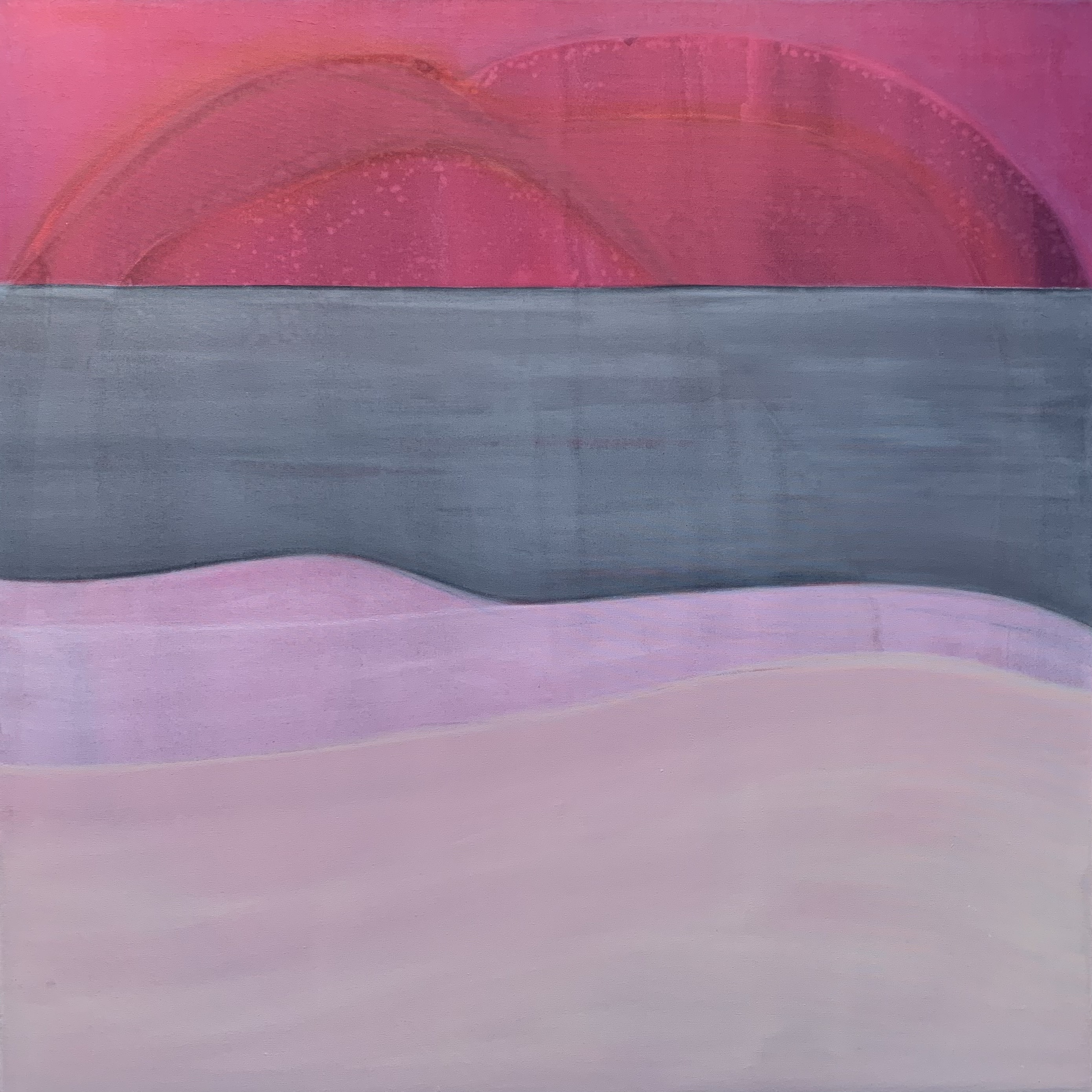 50" x 50", acrylic on canvas (93)