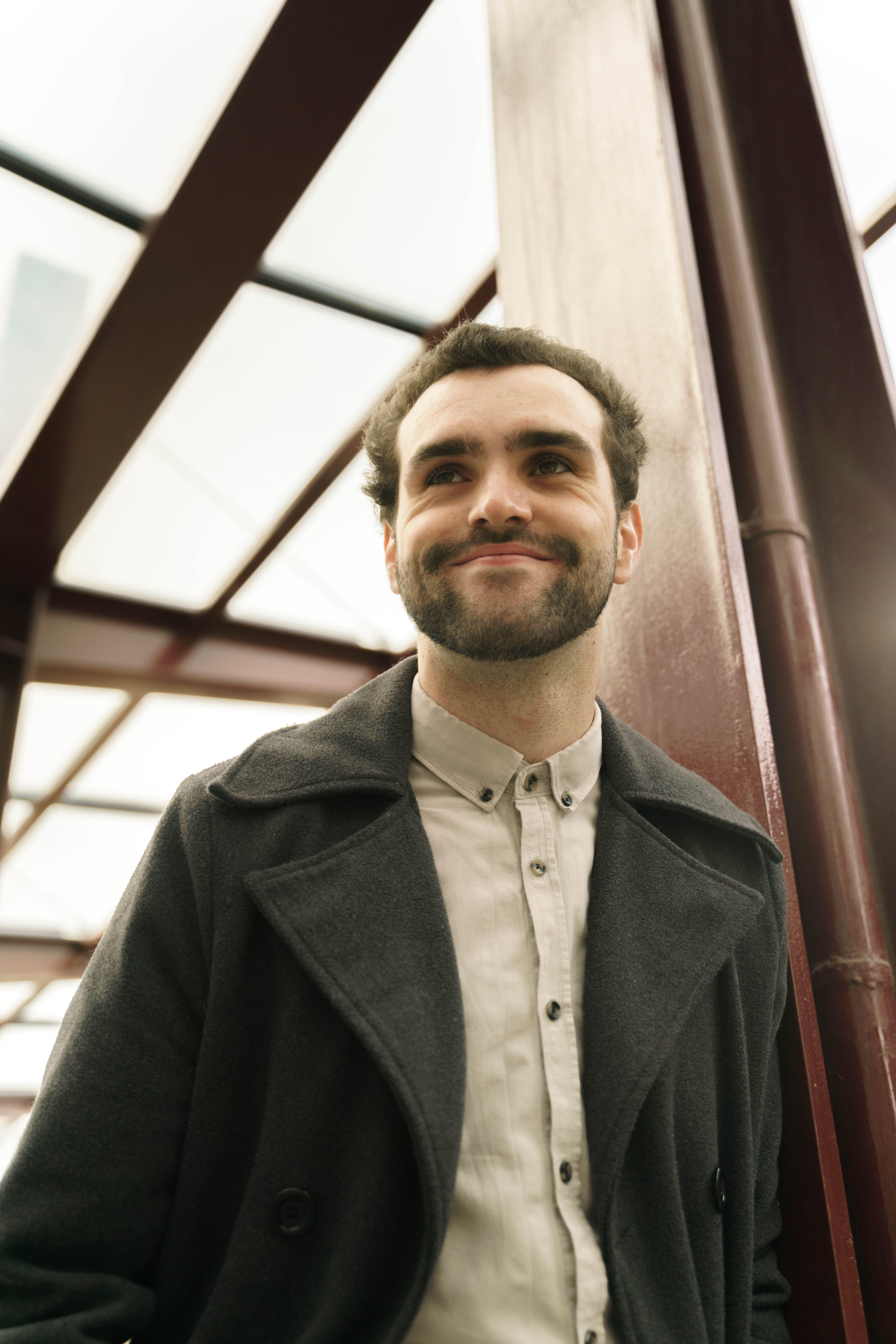 Richard Townsend at the Ōtautahi Arts Centre, Photographed by Ella Waswo