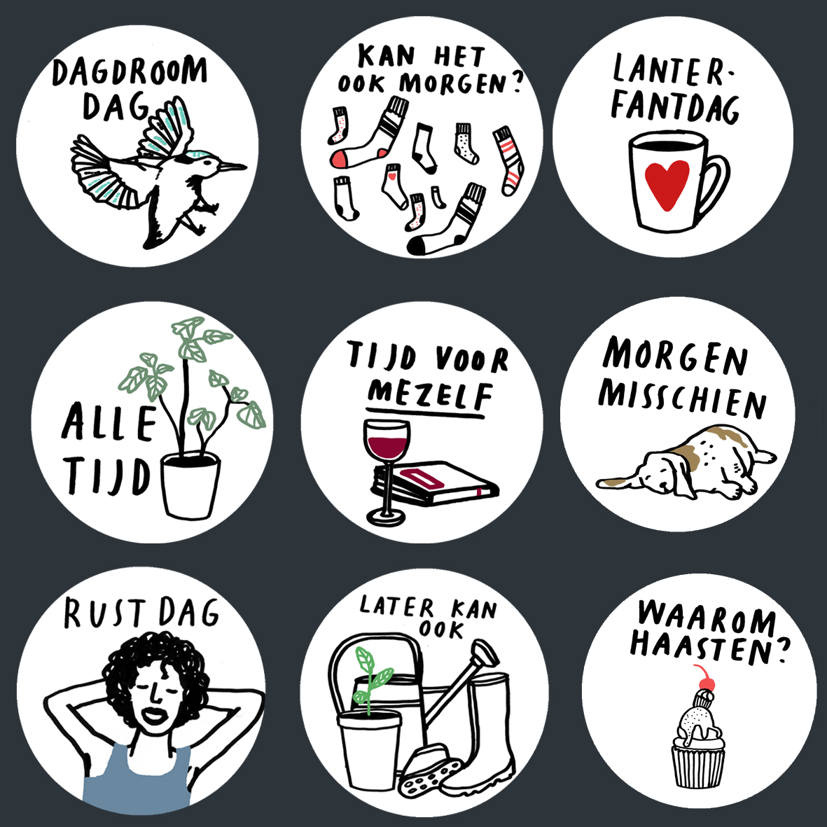 Client: Flow, stickers