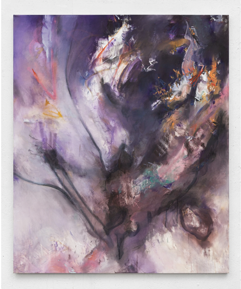 Jack Mernin, Flambeau, 2016, oil and acrylic on canvas, 72 x 60 in / 183 x 152.4 cm