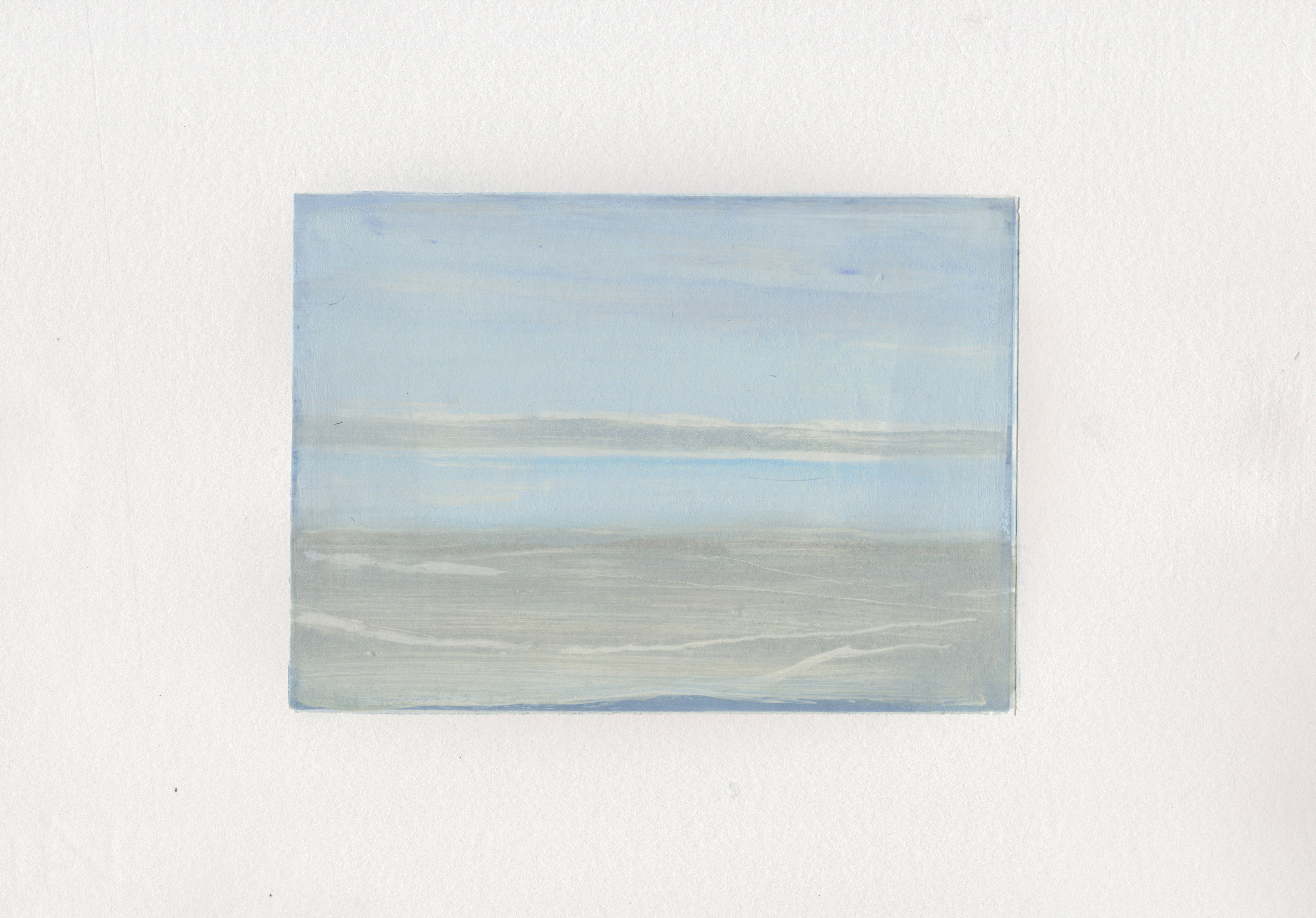 April 3rd, unique monotype, 2015, 10.5 x 15 cm