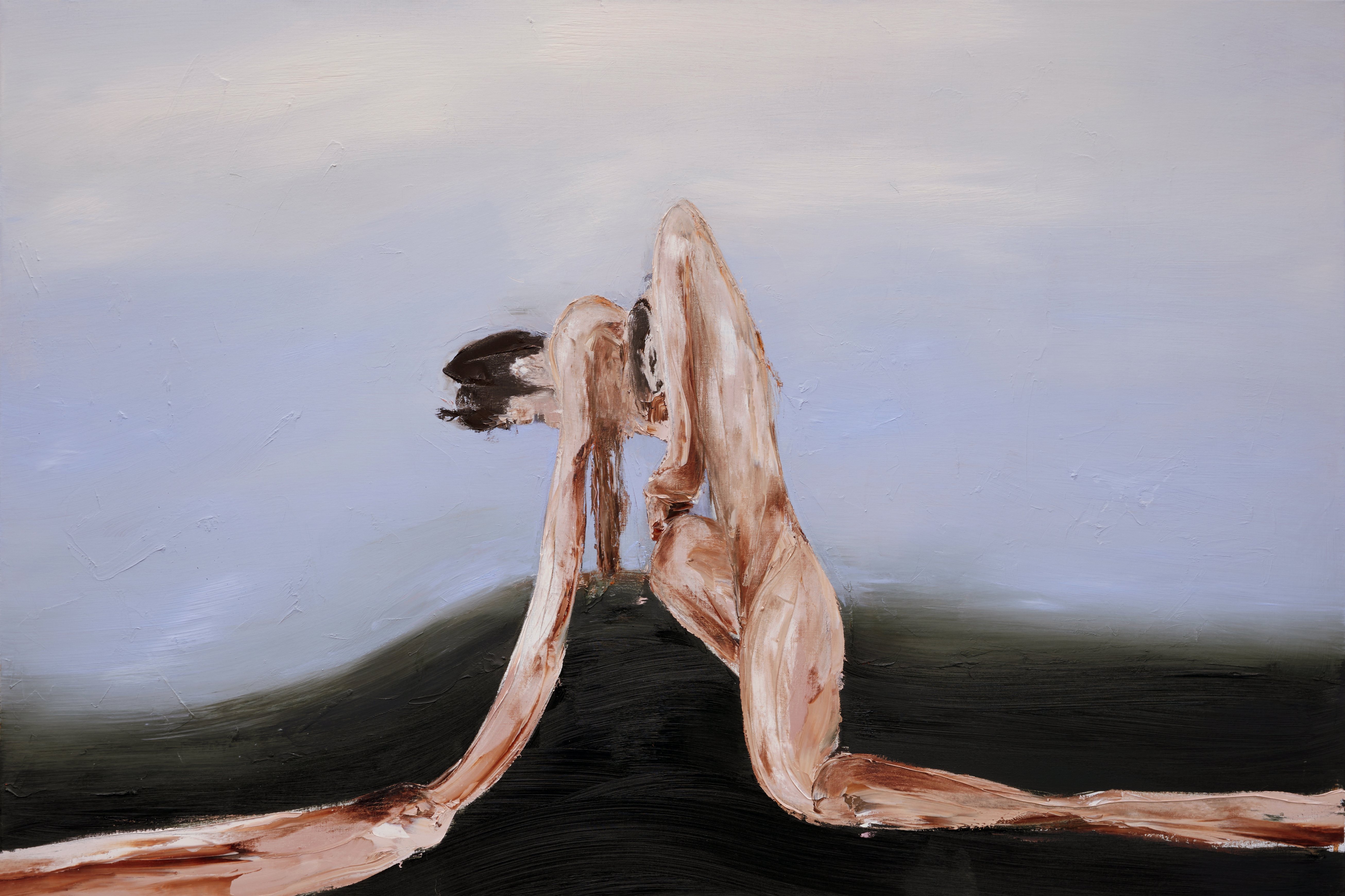 02. Duo, 2023 oil on canvas [40 x 60 inches]