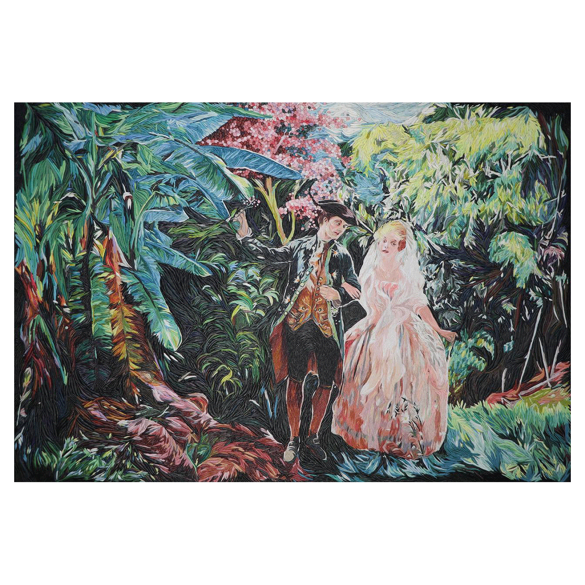 Walking in the jungle