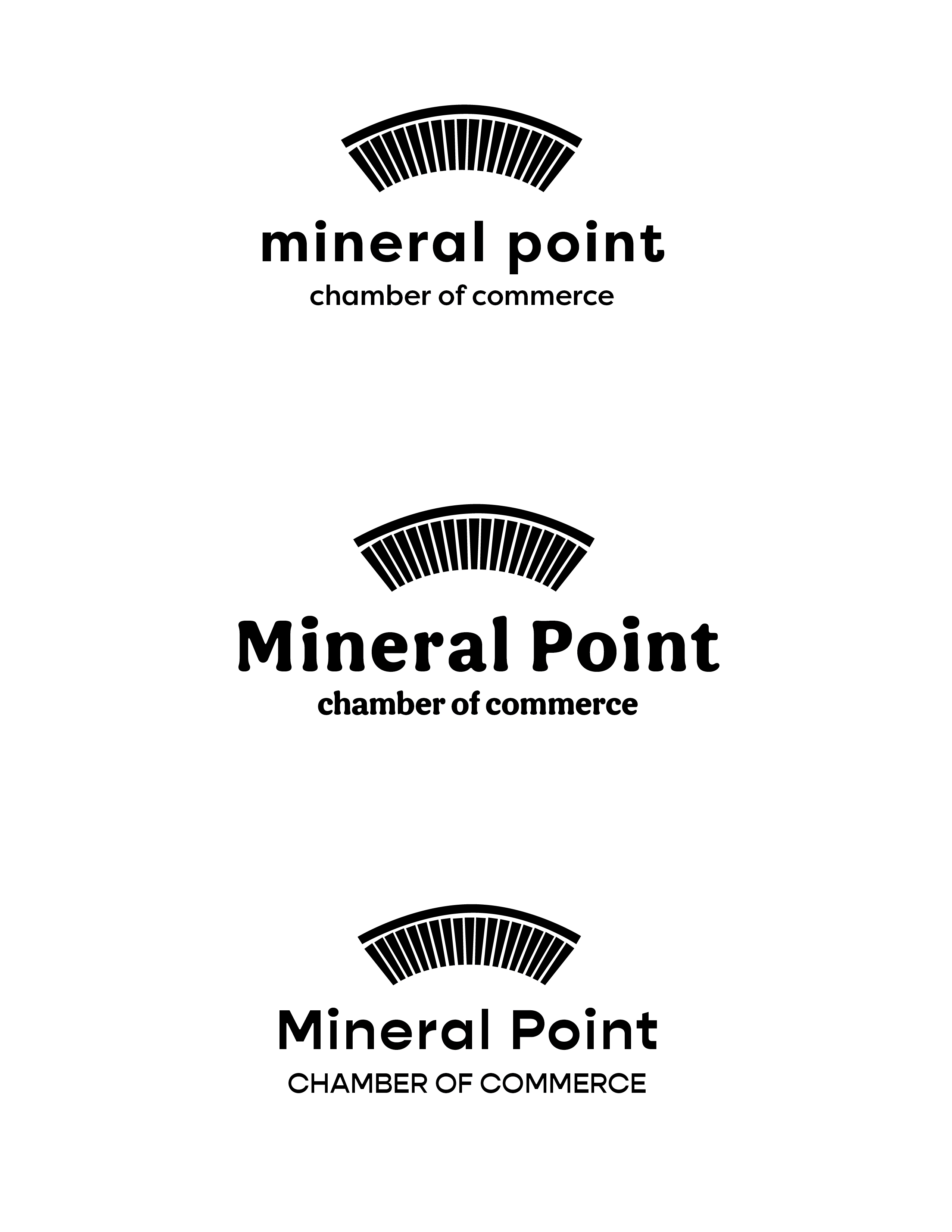 Logo package commissioned by Mineral Point Chamber of Commerce as a self-directed intern for local graphic design firm; field photography documenting historical Mineral Point and study of vernacular architecture of the sister city of Cornwall, England; integrating motifs of their shared heritage into a vital brand identity and logo: Charcoal and ink on paper & Adobe Illustrator, 2021