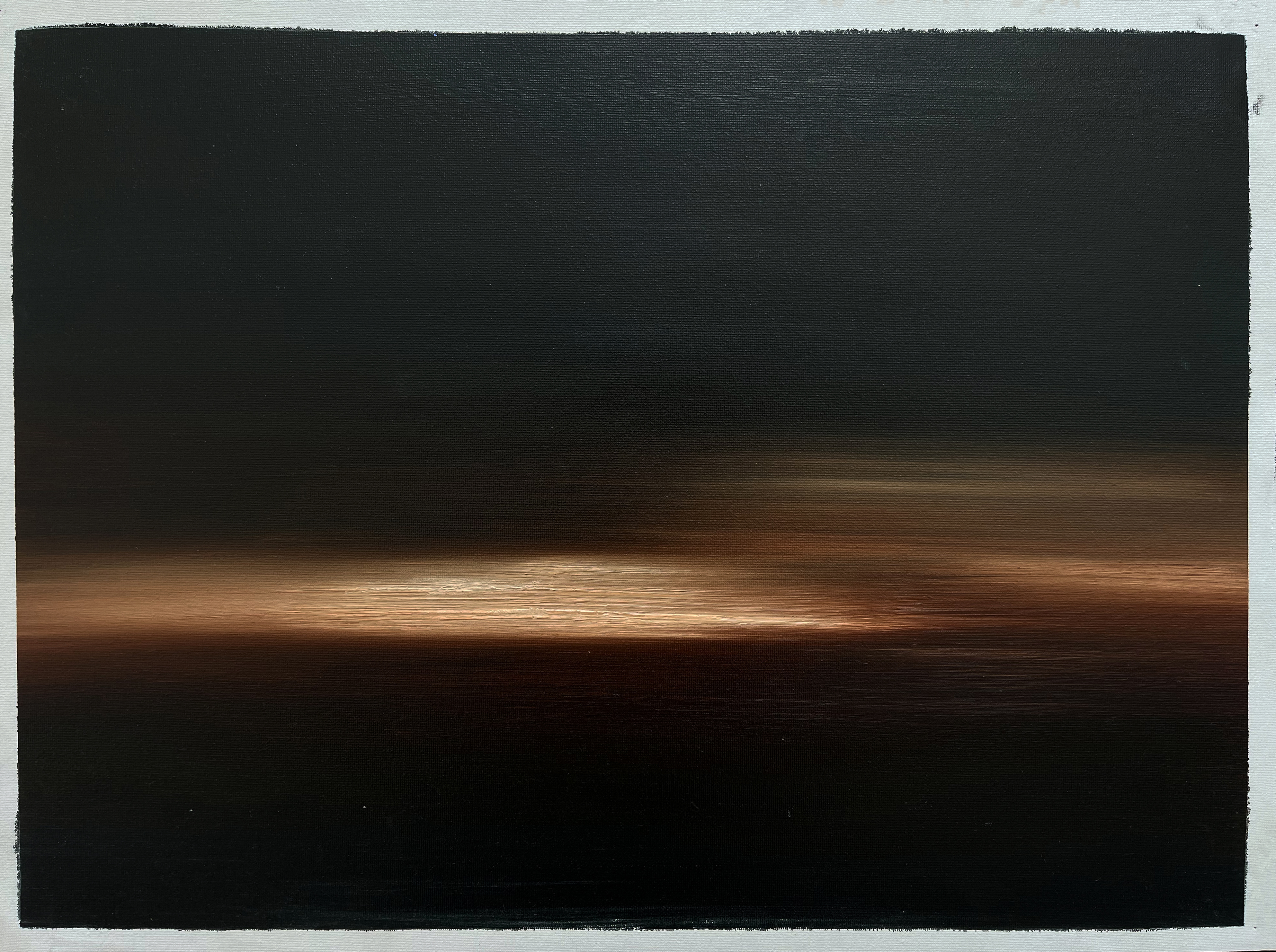 14. The way the night moves, makes me think of you, 2/ 2 2023 oil on canvas [ 18 x 24’ inches ]