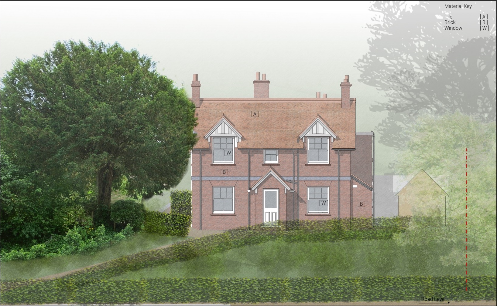 Existing Front Elevation