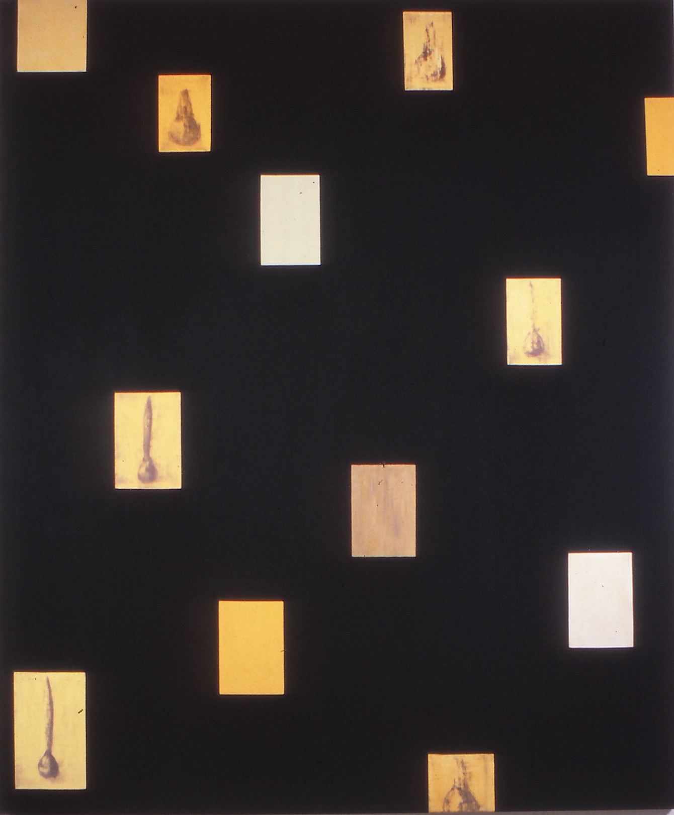 Untitled 1997, acrylic and oil on canvas, 230 x 195 cm
