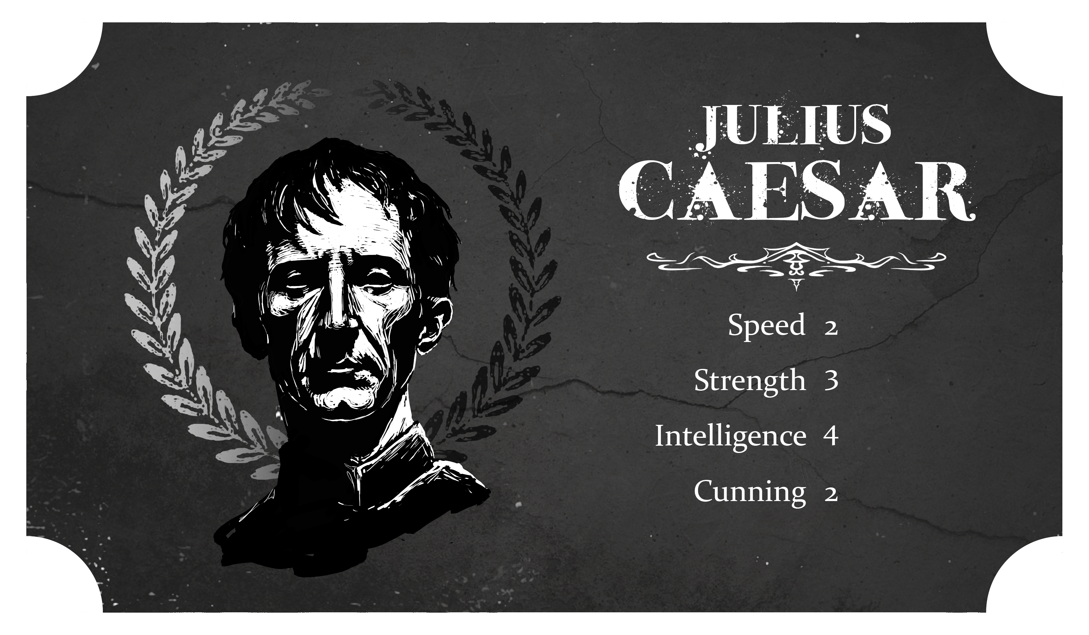 Character Board CaesarDigital Media, 6x3.5  in, 2023