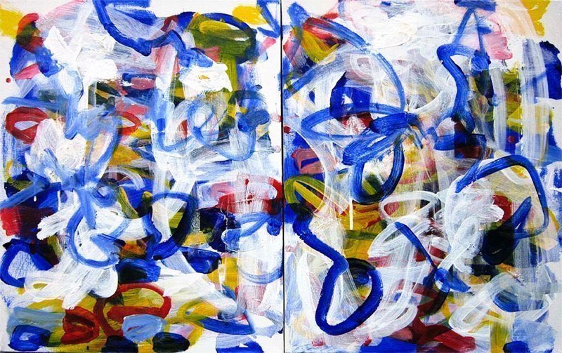 Cartoon  2013acrylic/canvas  20x32”