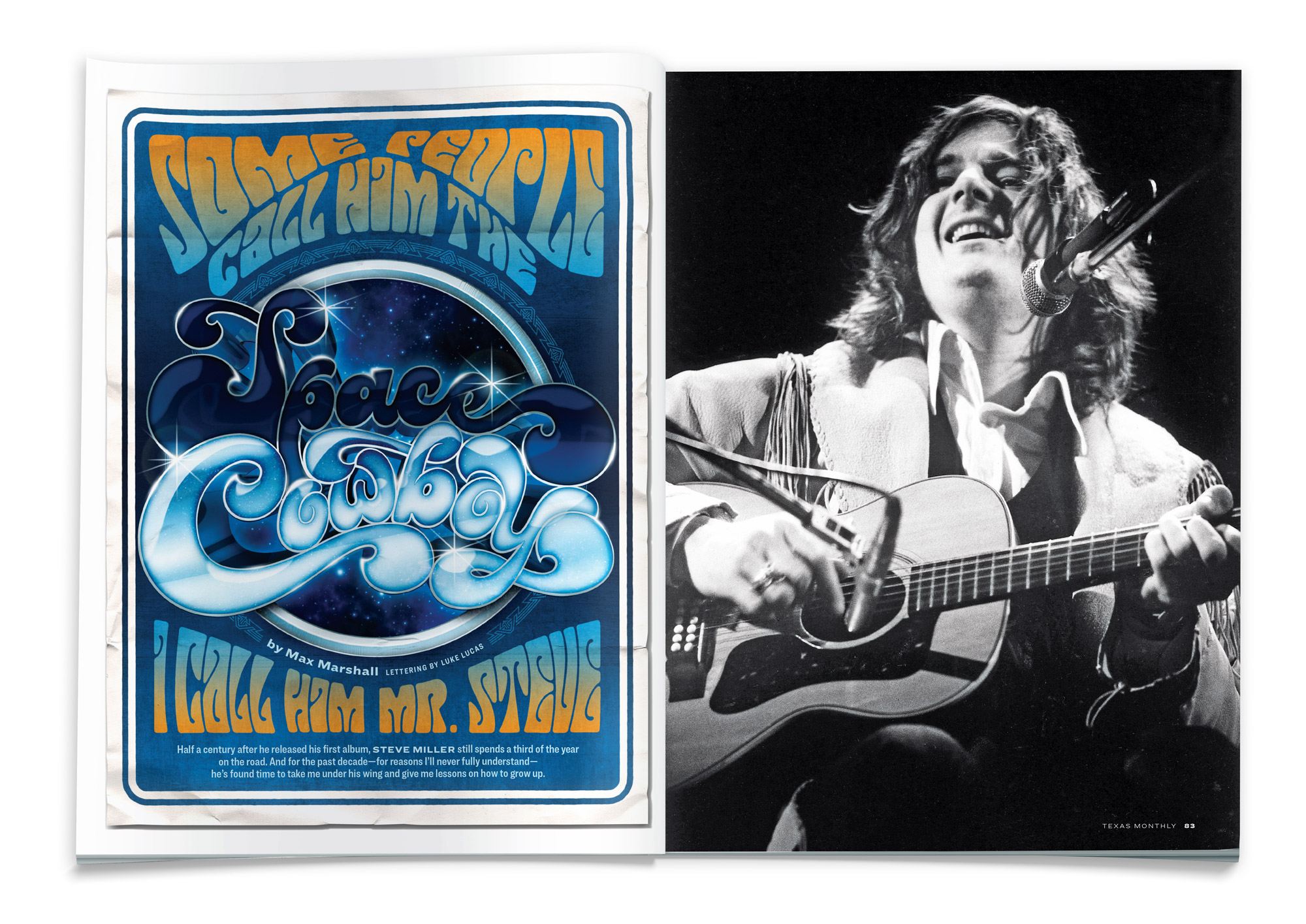 Texas Monthly – Steve Miller – June 2018