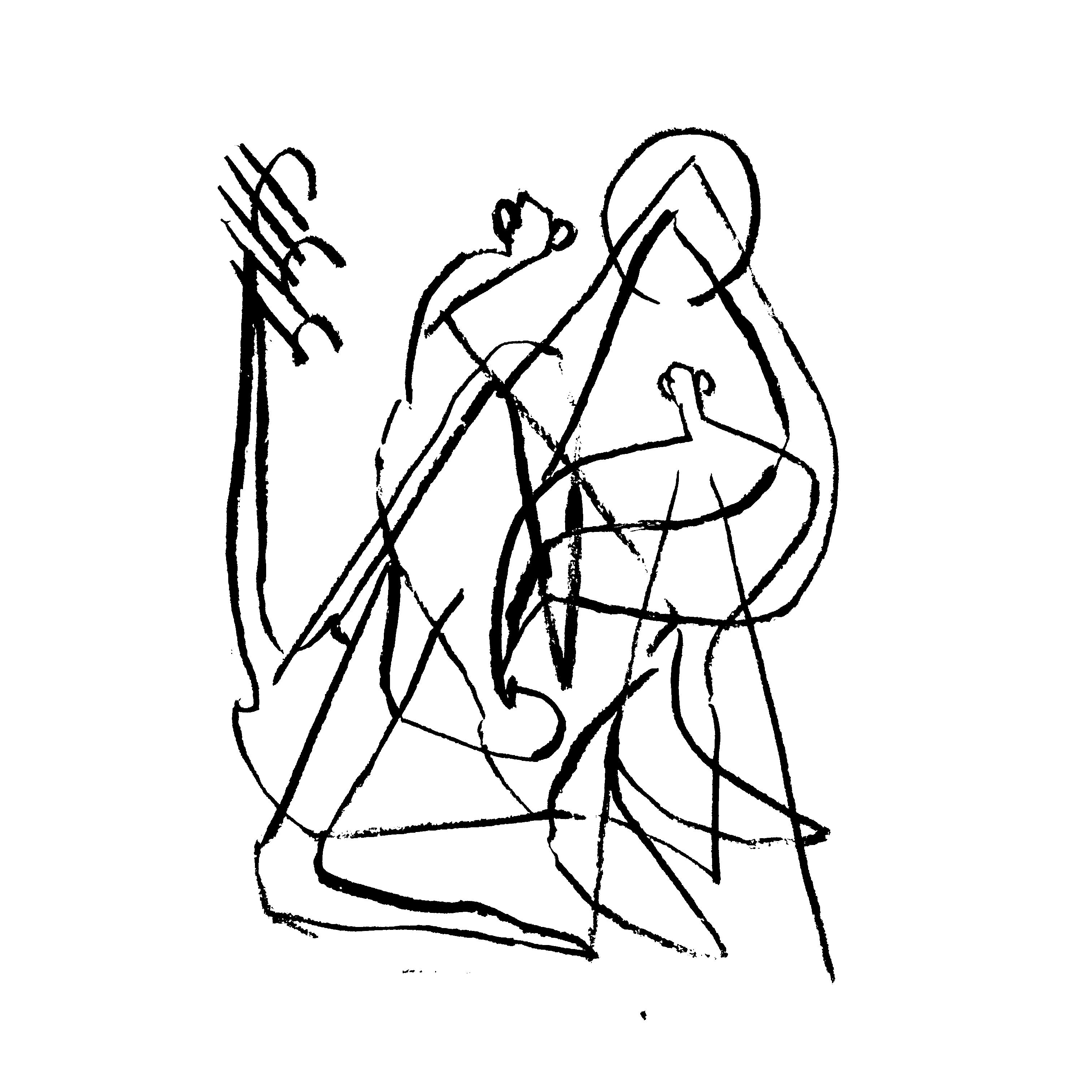 untitled, 2020, charcoal on paper