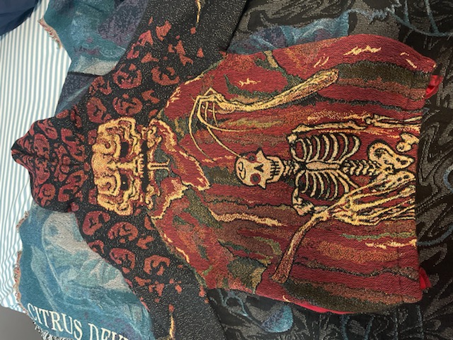 Design for tapestry hoodie