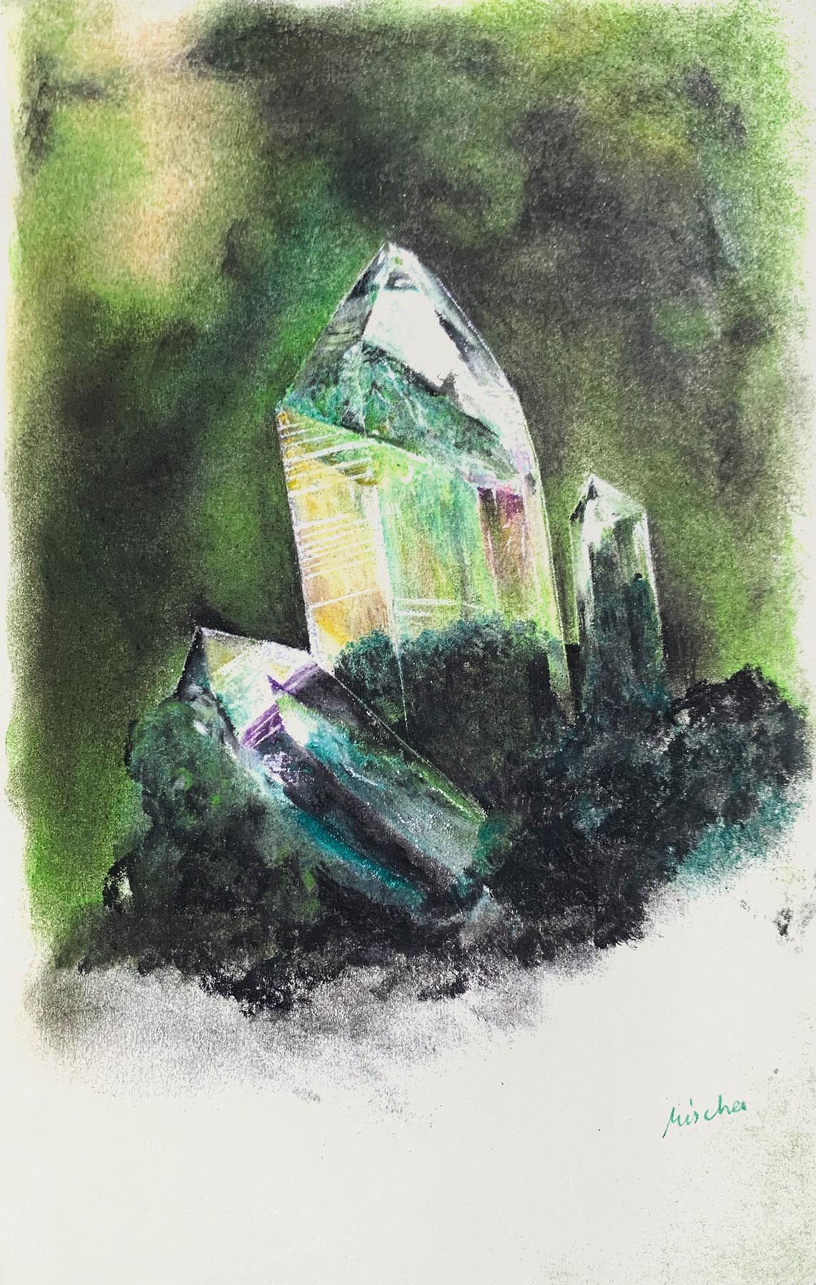 Muséum national d'Histoire naturelle, Jardin des Plantes, pastel