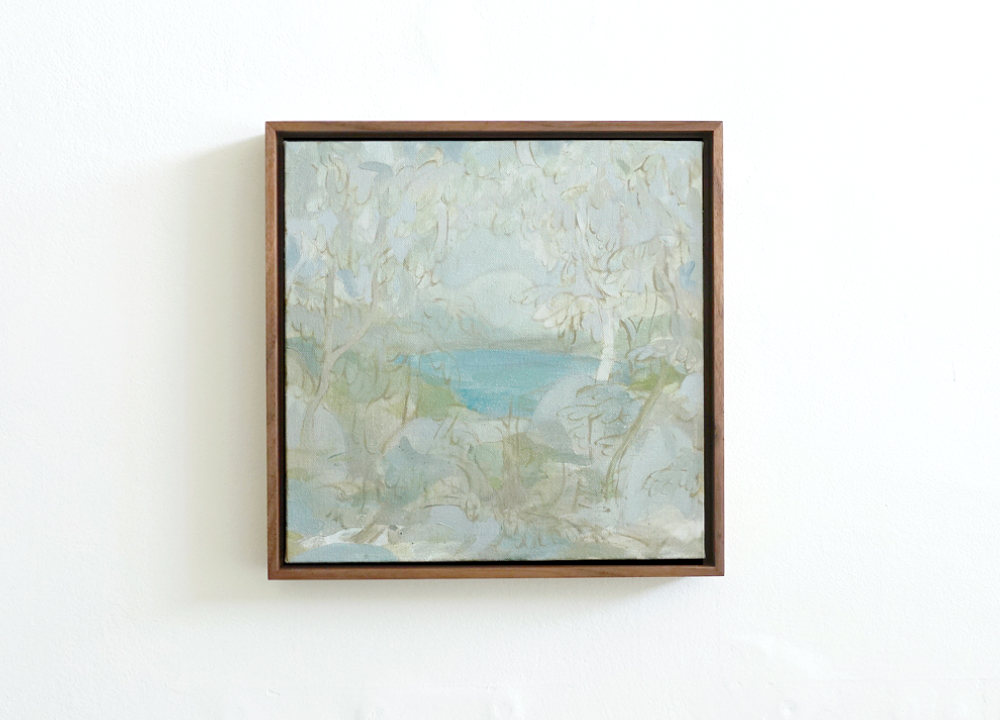 Creek Croaking, 12 x 12," 2016