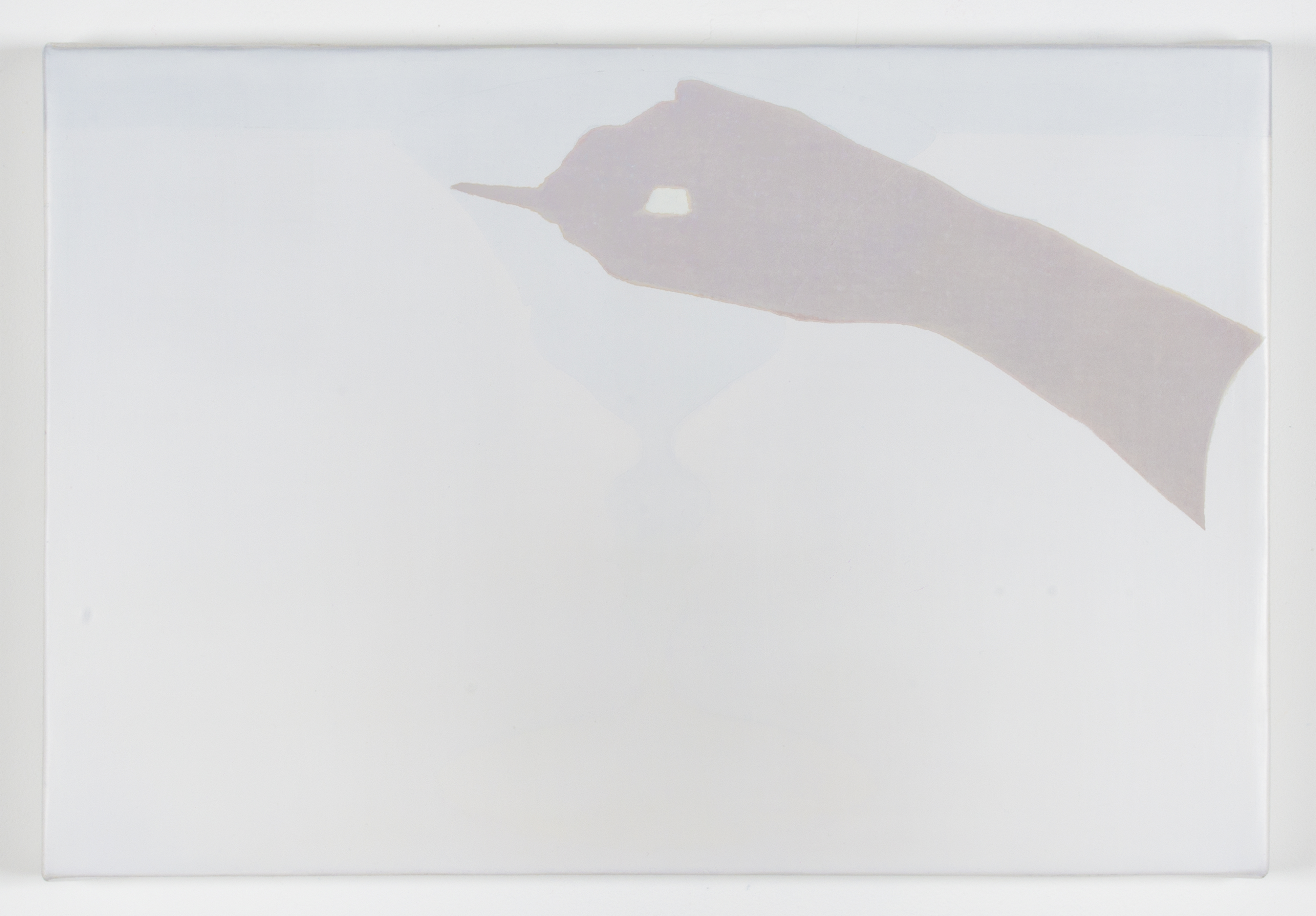 Painting (Rubin's vase), 2016-17oil on linen, 18 x 12 in.