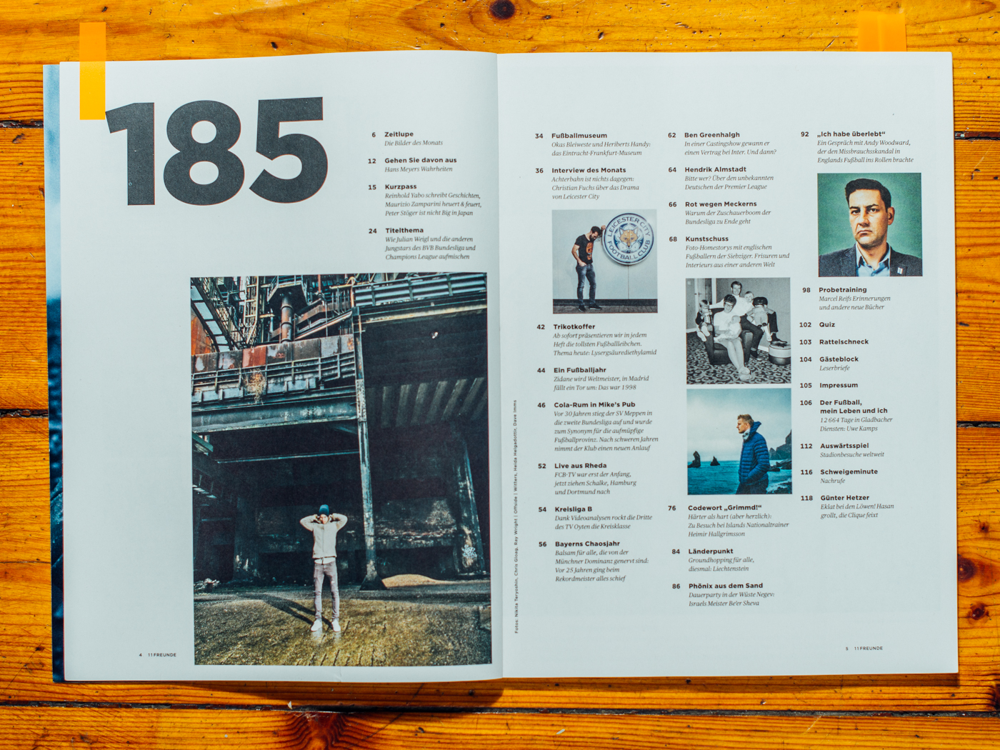 11 Freunde #185 / Titelstory Julian Weigl & Dortmunds junge Wilde, M&auml;rz 2017