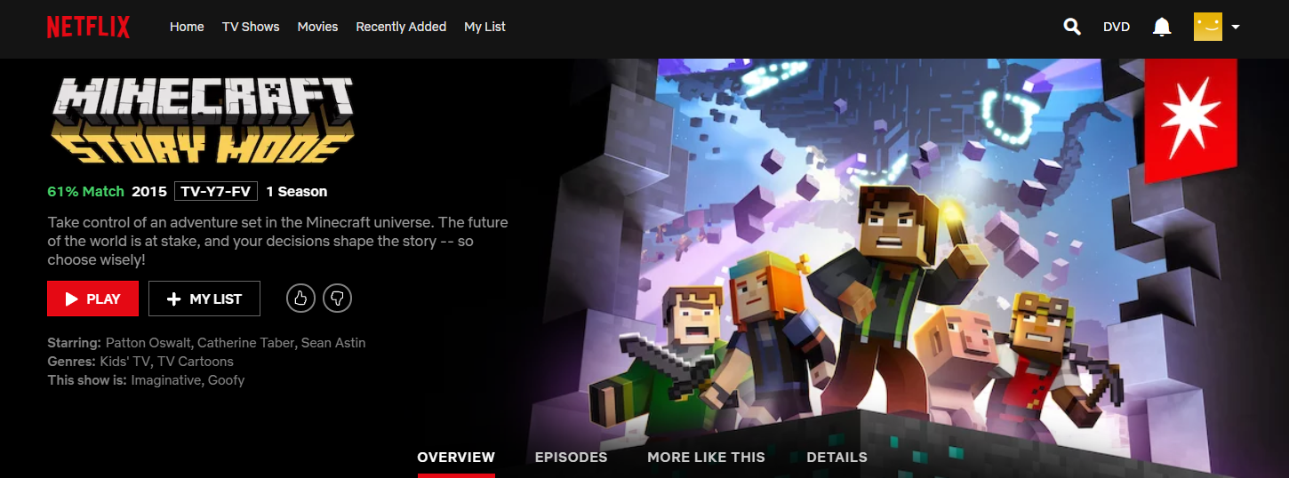 How is Minecraft Story Mode on Netflix? 