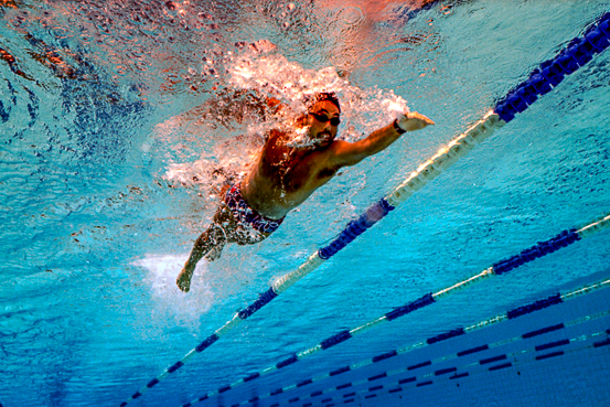 Training pool routine for the crossing, 2010