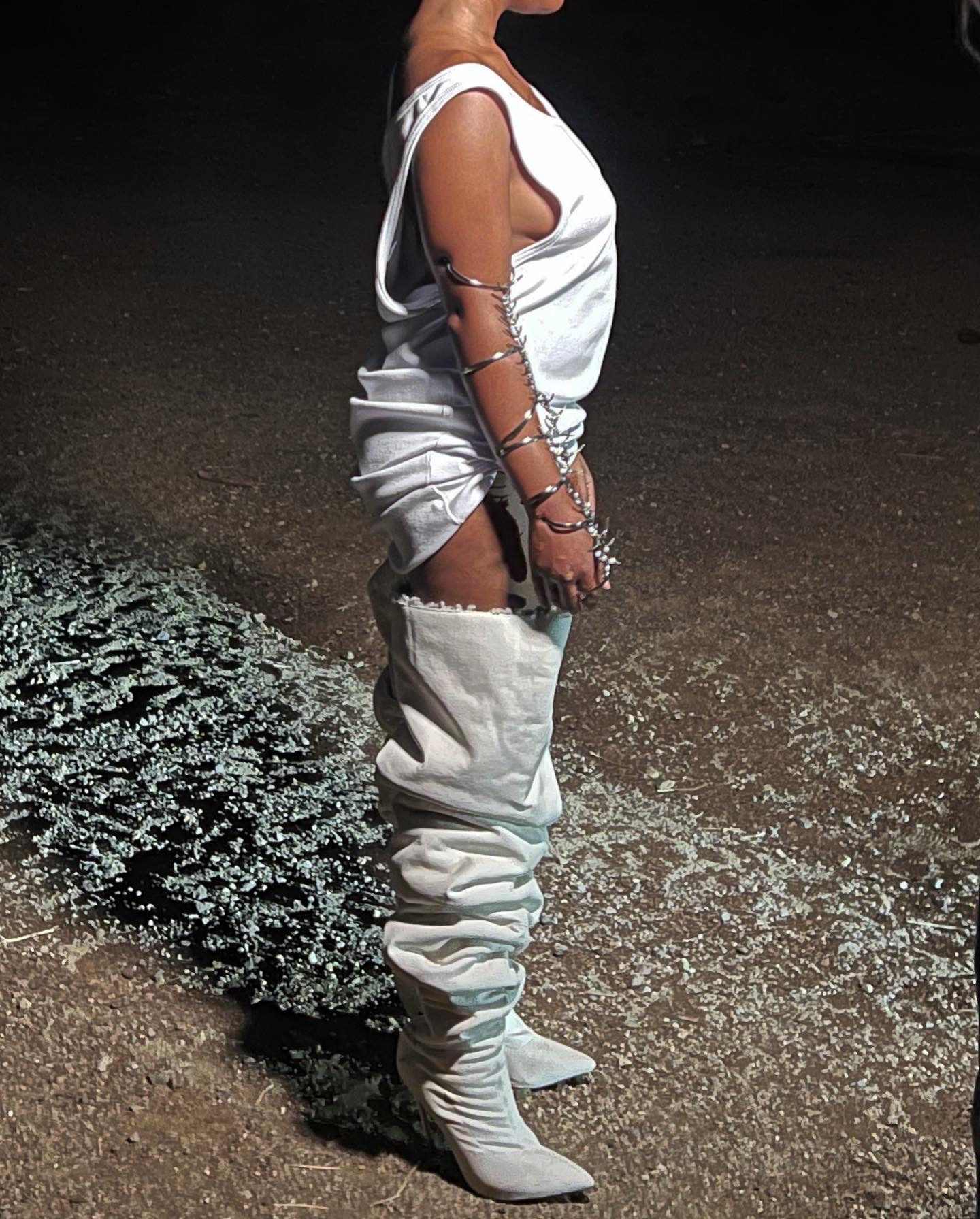 amindi. willy chavarria x kyk by kaykwok. flaunt magazine. digital. (styling, fall 2023)