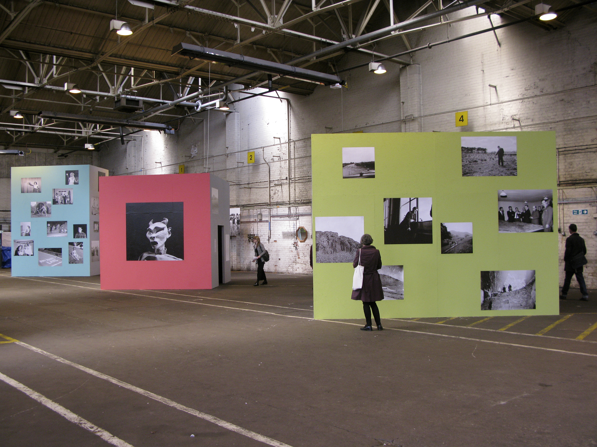 Structures of Feeling, the photographs of Geoff Charles, Installation, The Tram Shed, Diffusion, International Festival of Photography, Cardiff, 2013