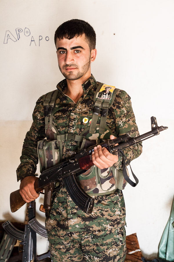 YPG fighter in Rojava