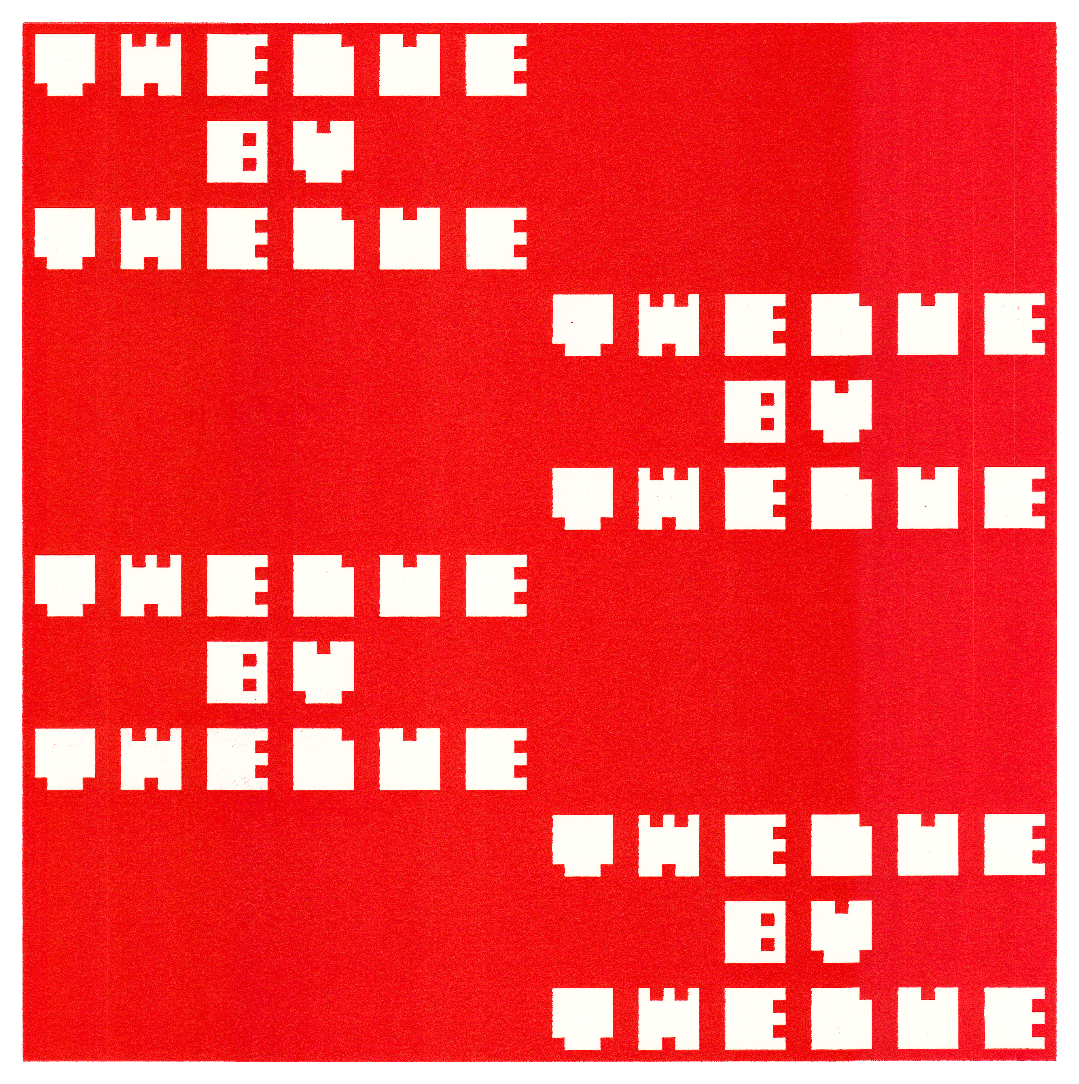 Twelve by Twelve #1, 2016Relief print on BFK Rives paperEdition of 6 plus 5 AP14 x 14 in.35.56 x 35.56 cm