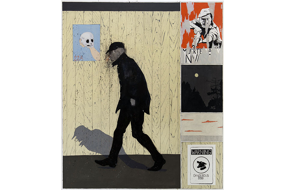 Francisco RodríguezNocturnes, 2017Óleo sobre tela220 x 190 cm