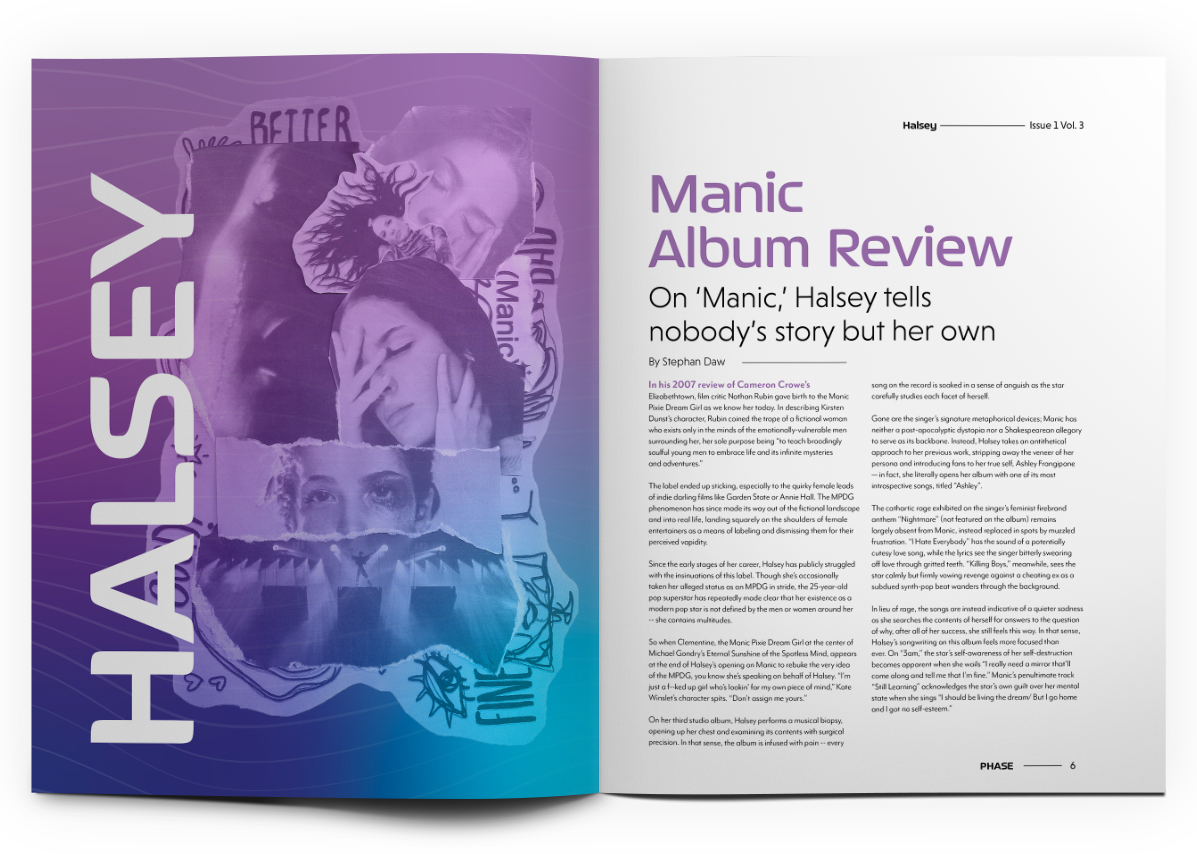 Halsey album review page