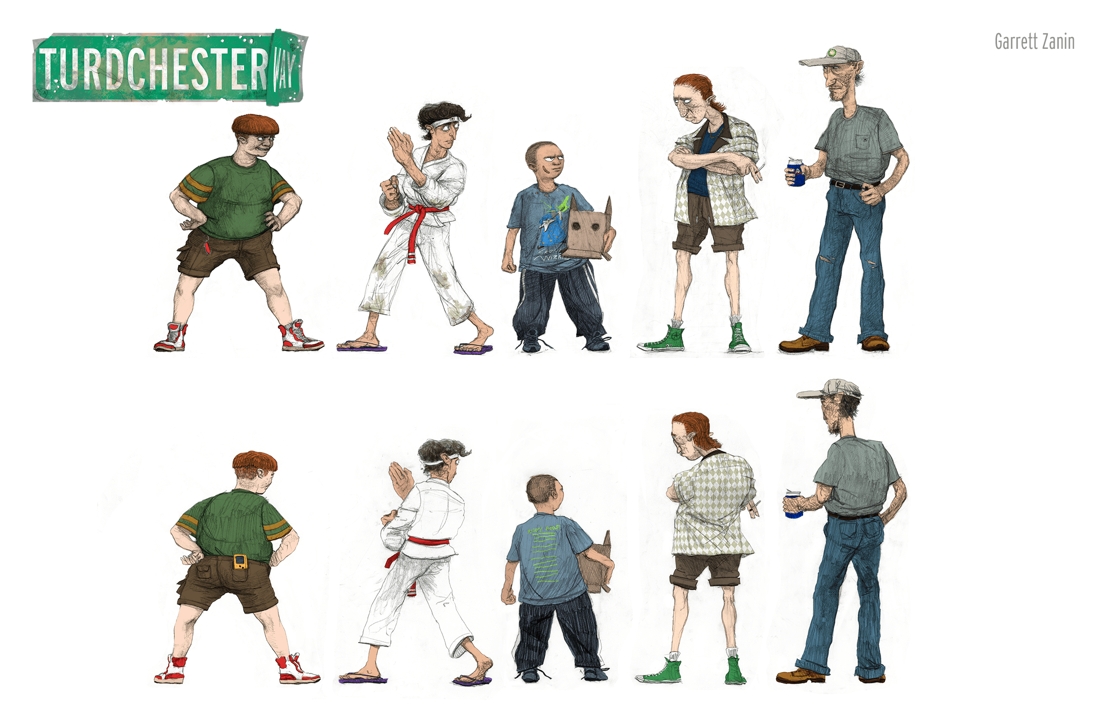 Turdchester, mixed media, 2023