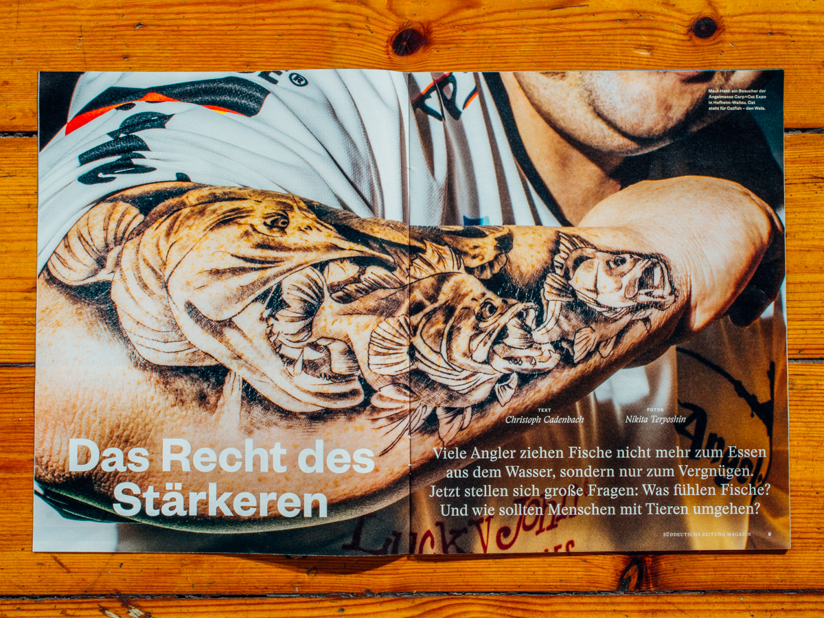 SZ Magazin Nr. 28 / Reportage &uuml;ber das moderne Angeln / Juli 2018