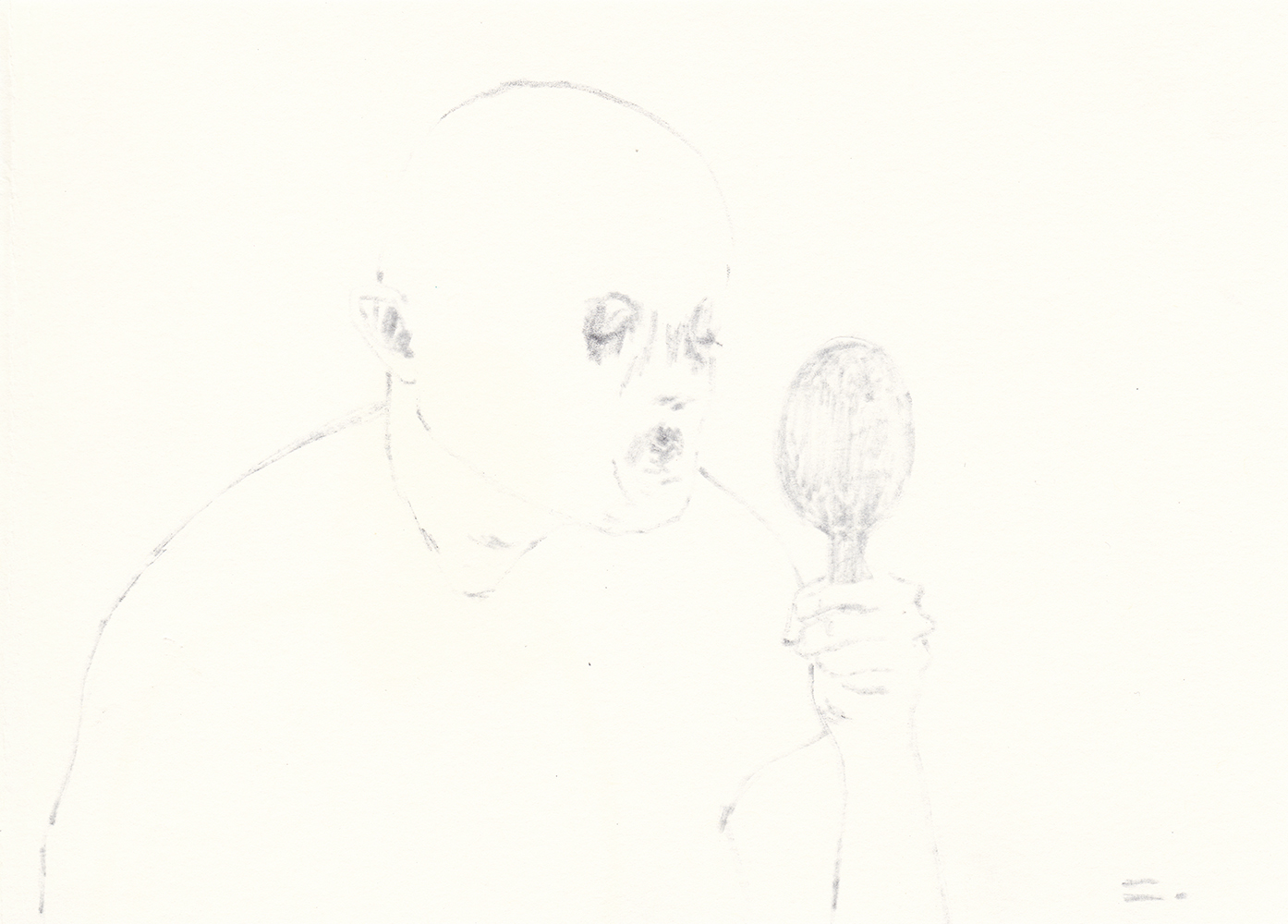 그게 나야, 2018, pen on paper, 14.8*21(cm)