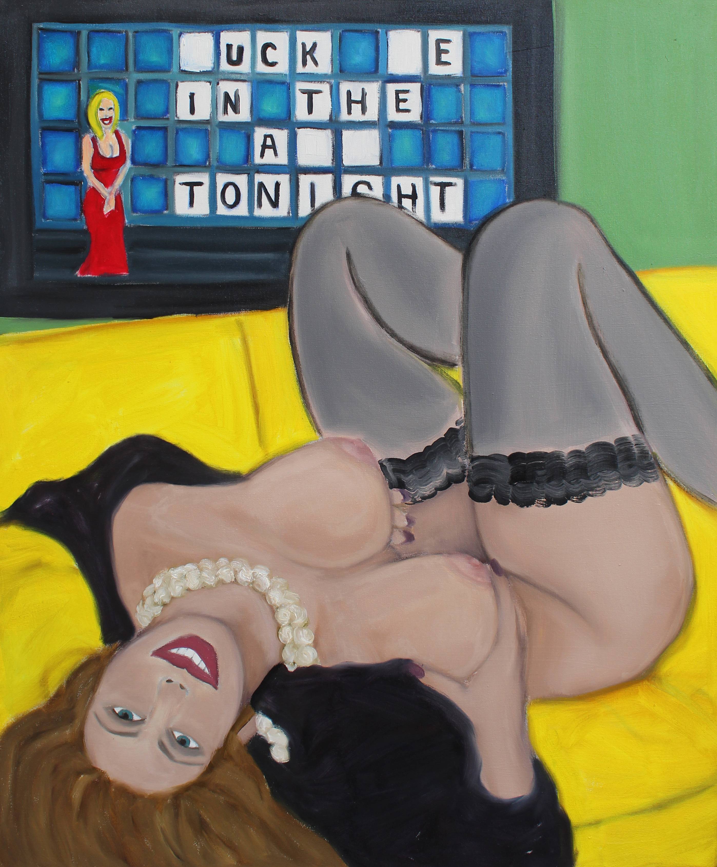 Luck be in the air tonight, Oil on canvas, 80x65 cm, 2021