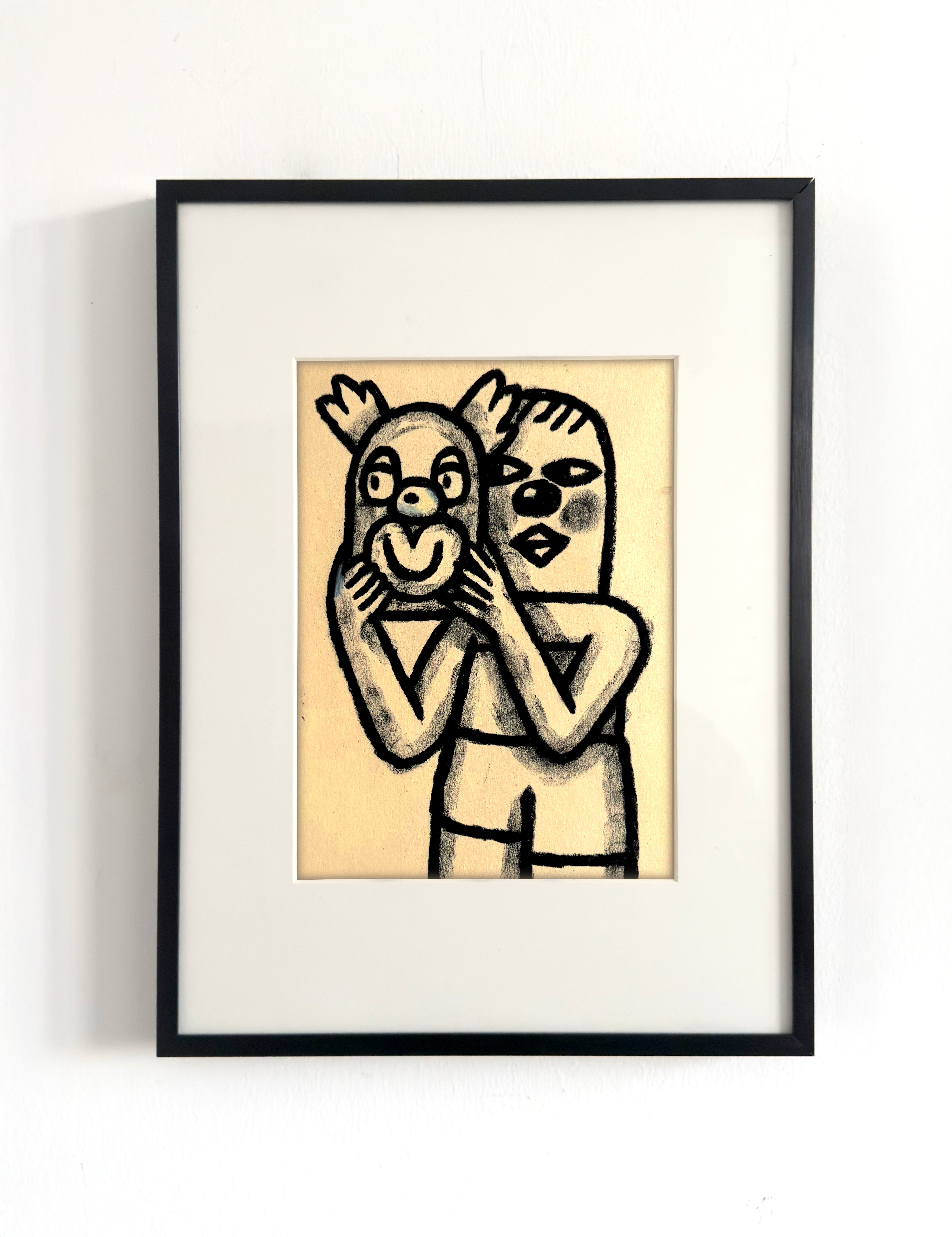 THE FACE NO ONE EXPECTEDWORK ON PAPERSOLD