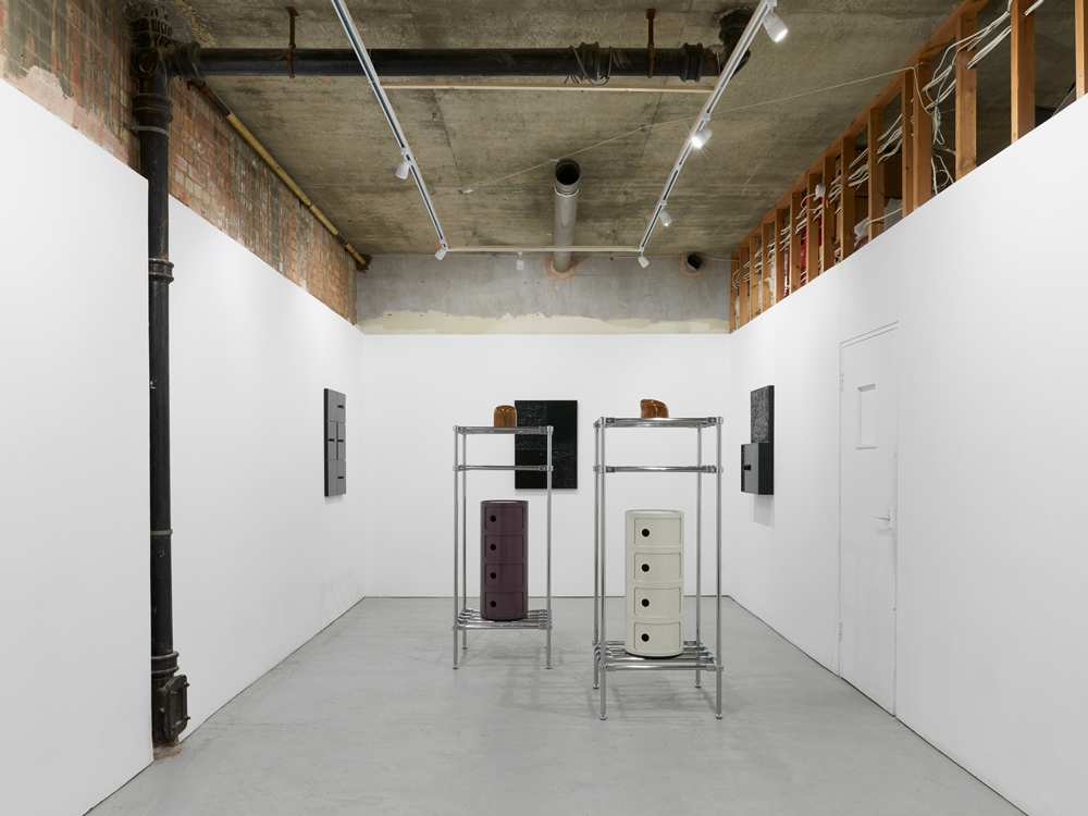 Intarsia I & Intarsia III, installation view, ArtLacuna, 2021.