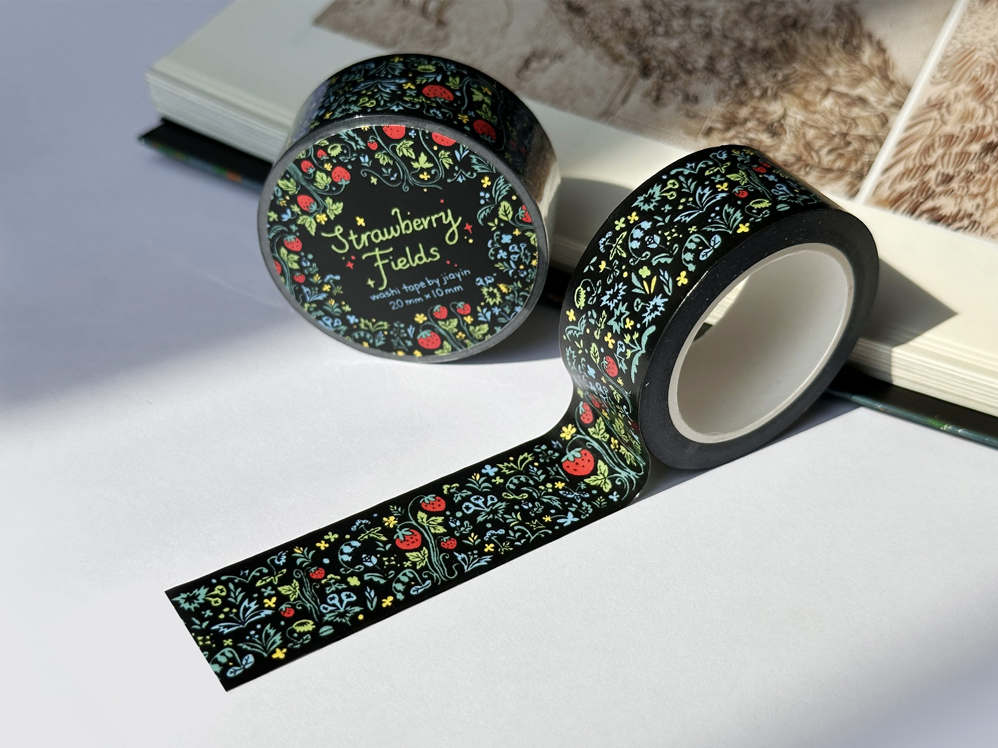 [Strawberry Fields] washi tape