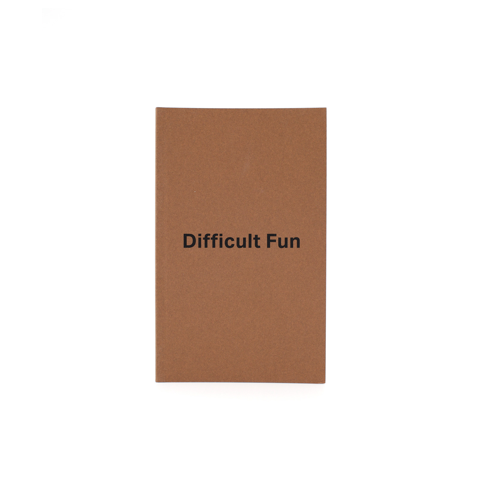 Difficult Fun Book