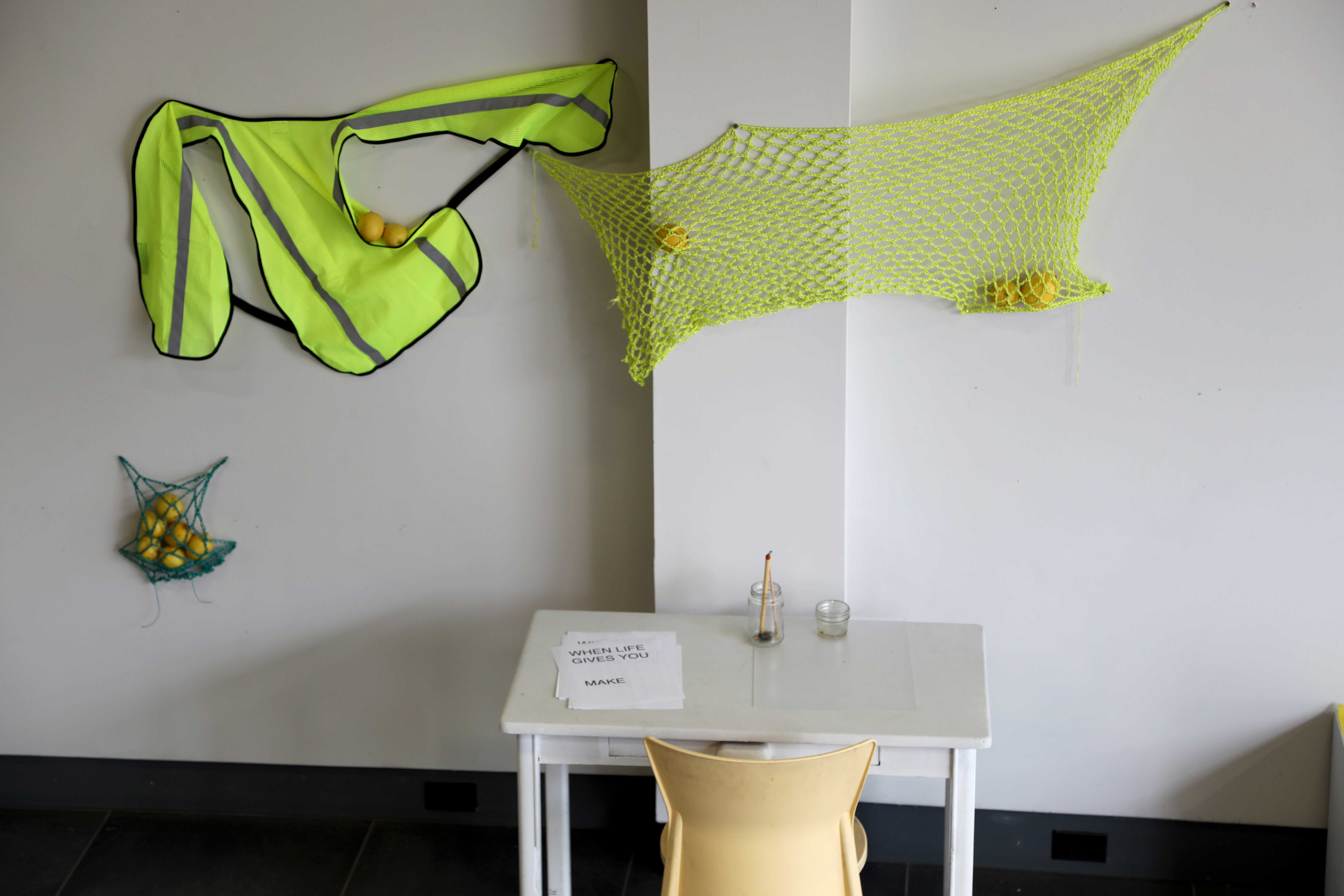 Lemon Storage + Lemon Juice Invisible Ink Station