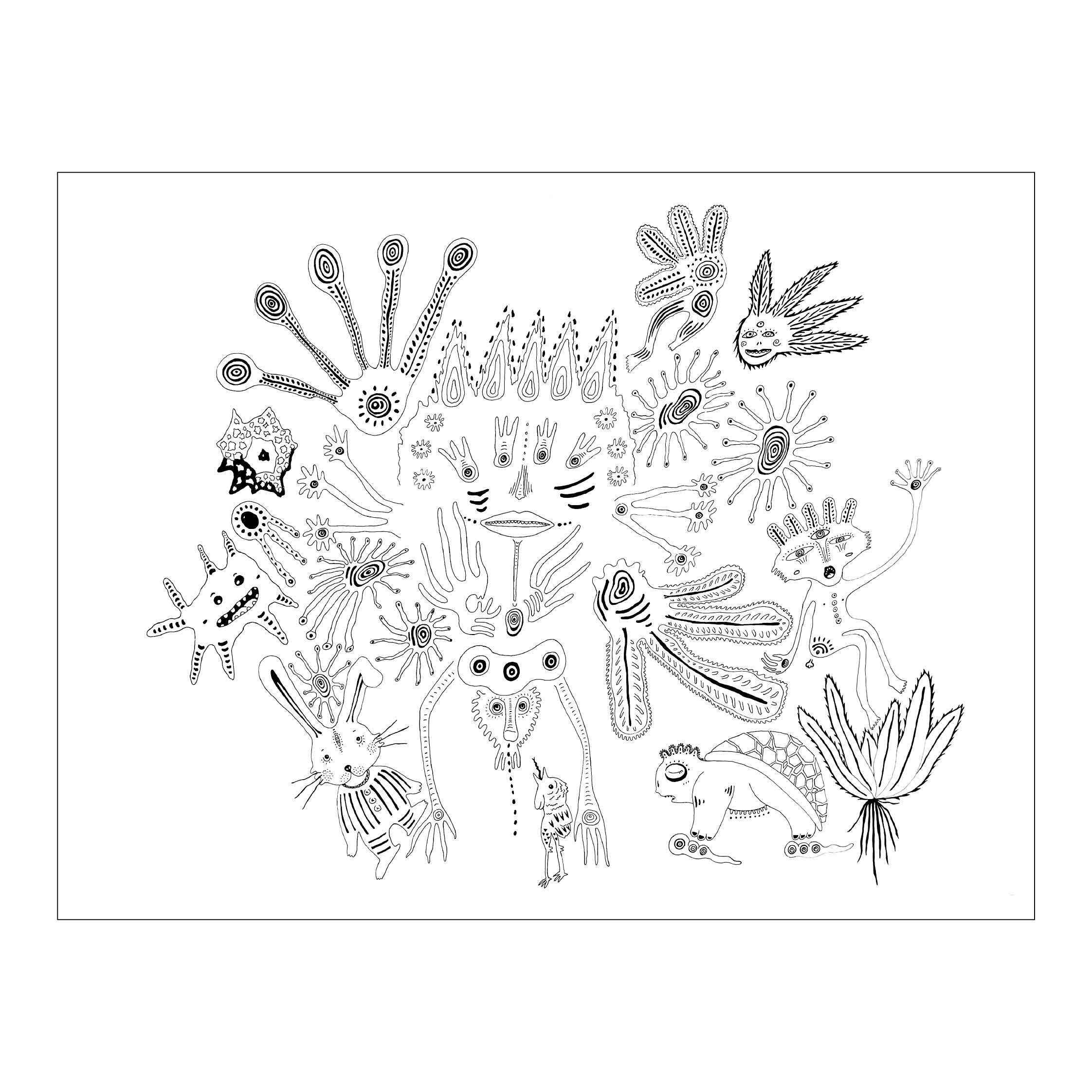 Forest of lost Children Postcard